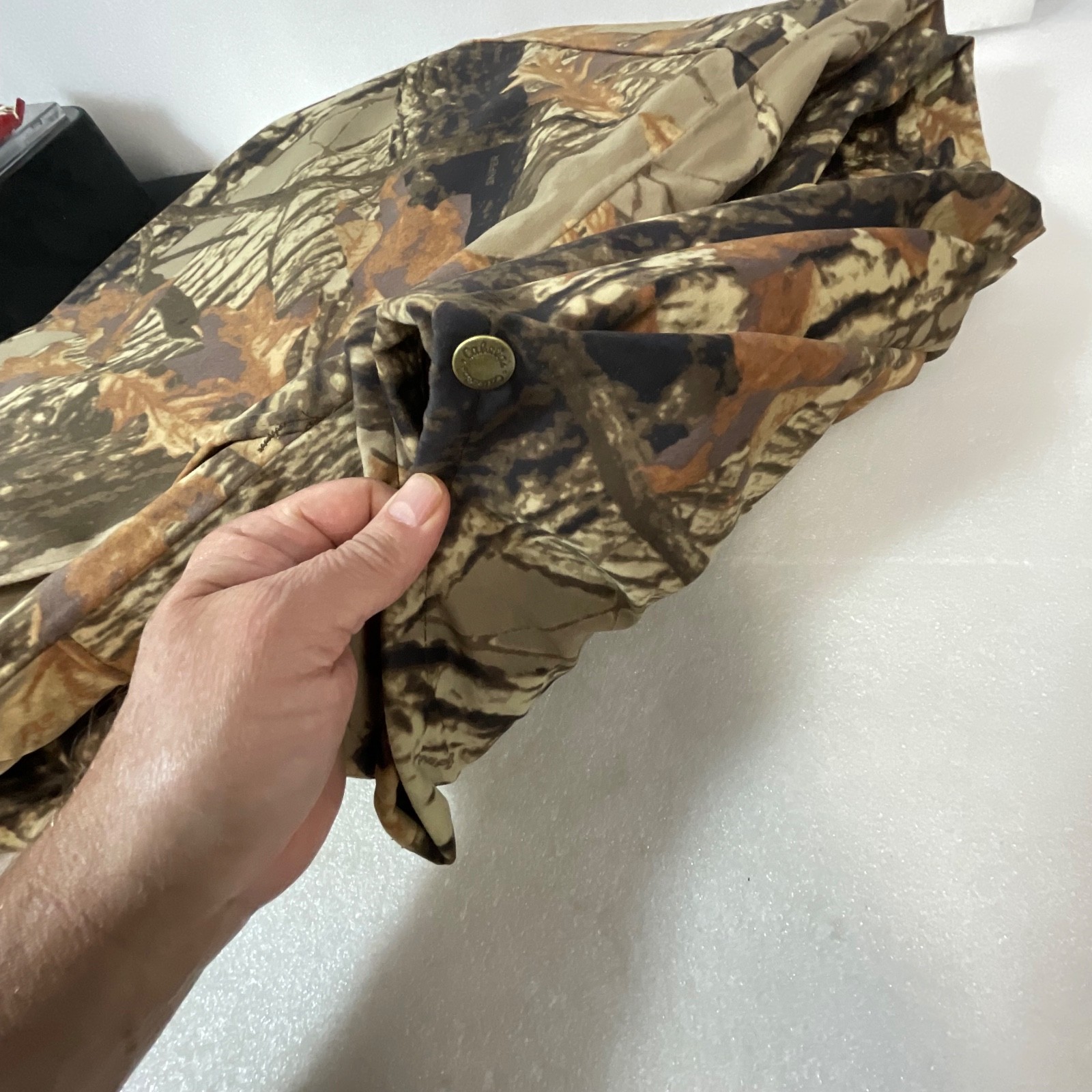 Cabela’s Dry-Plus Camo Hunting Pants Small Regular USA Made DuPont Teflon HT - Image 18