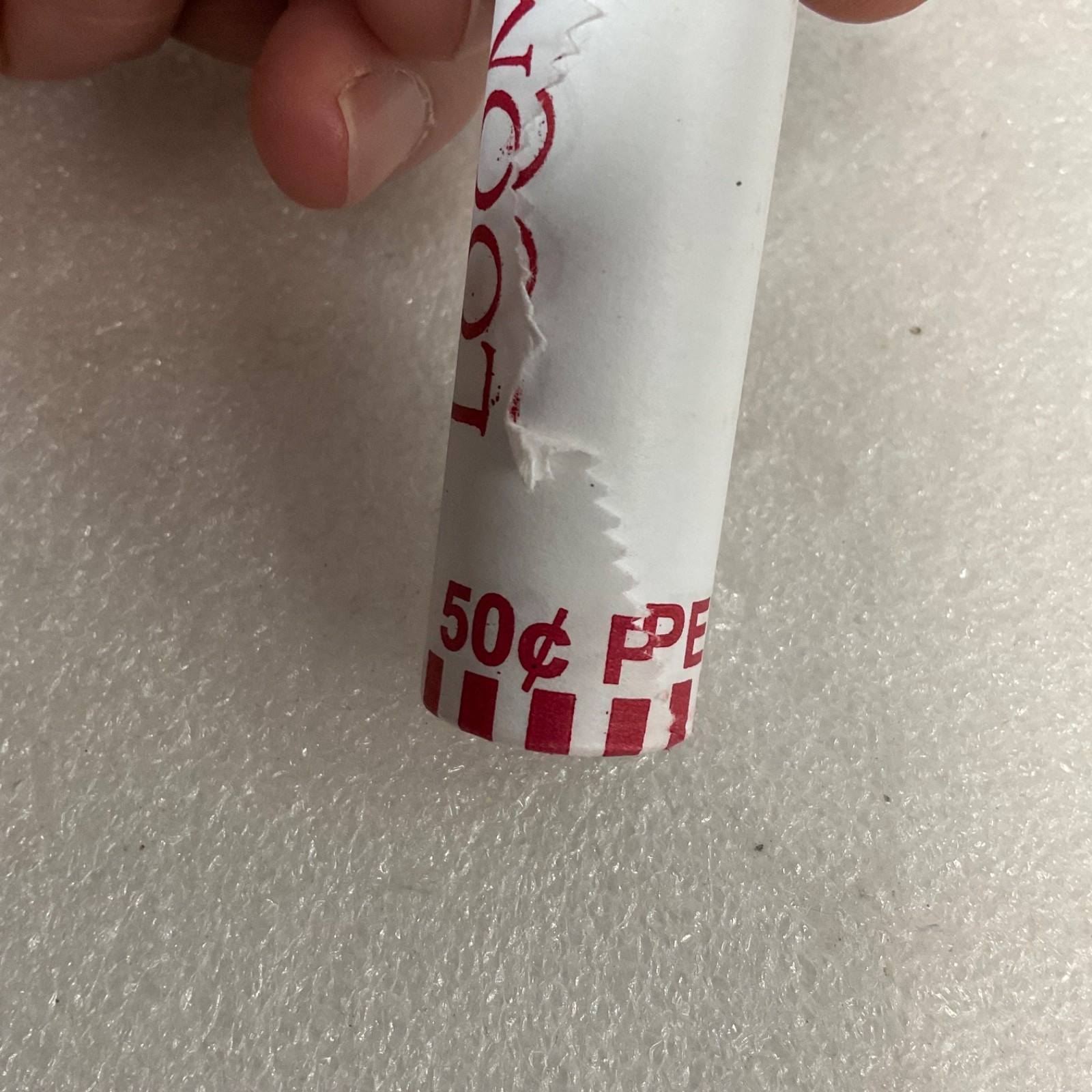 Loomis 50¢ Penny Roll Paper Wrapped Coin Roll with Pennies - Image 4