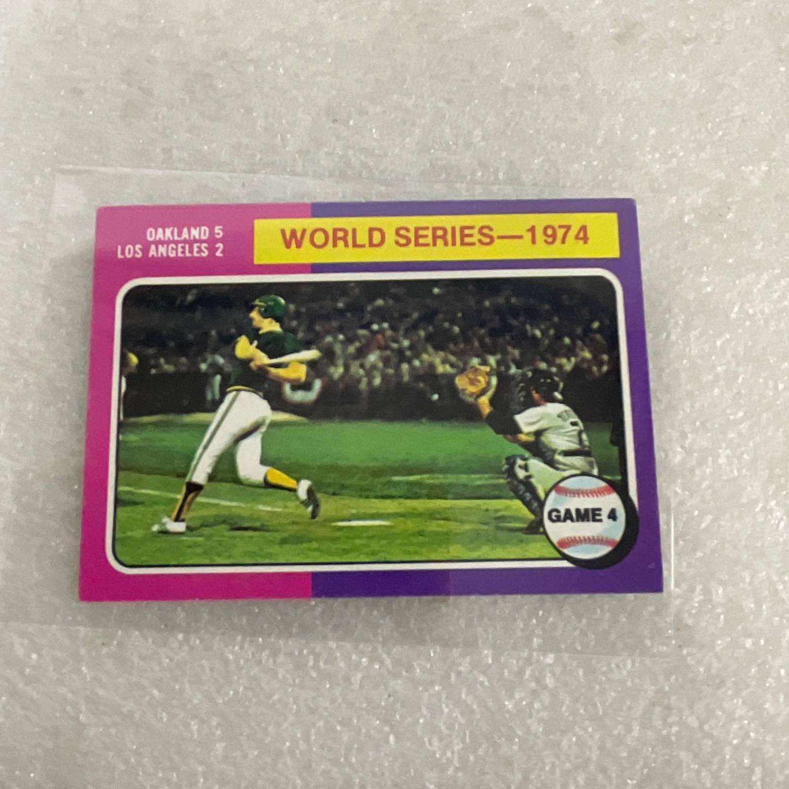 1975 Topps Mini Baseball 10 Card Lot Cooper May Wilson World Series - Image 4