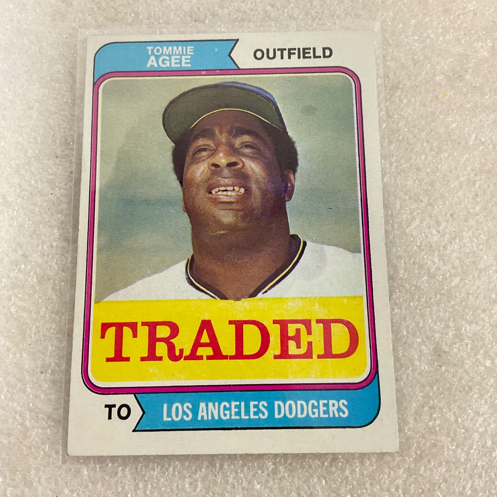 Baseball 10 Card Lot 1974 Topps Traded Ryan Mantle Red Sox - Image 4