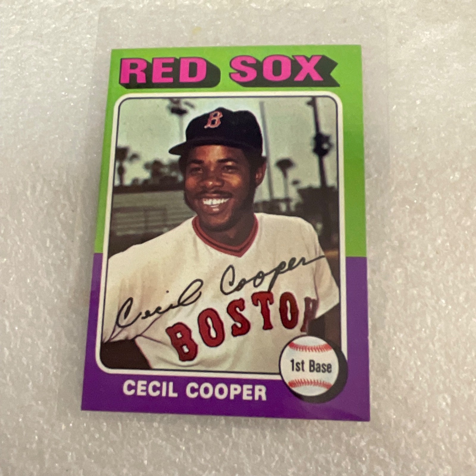 1975 Topps Mini Baseball 10 Card Lot Cooper May Wilson World Series - Image 10