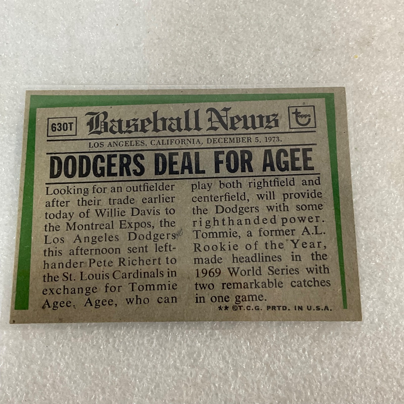 Baseball 10 Card Lot 1974 Topps Traded Ryan Mantle Red Sox - Image 14