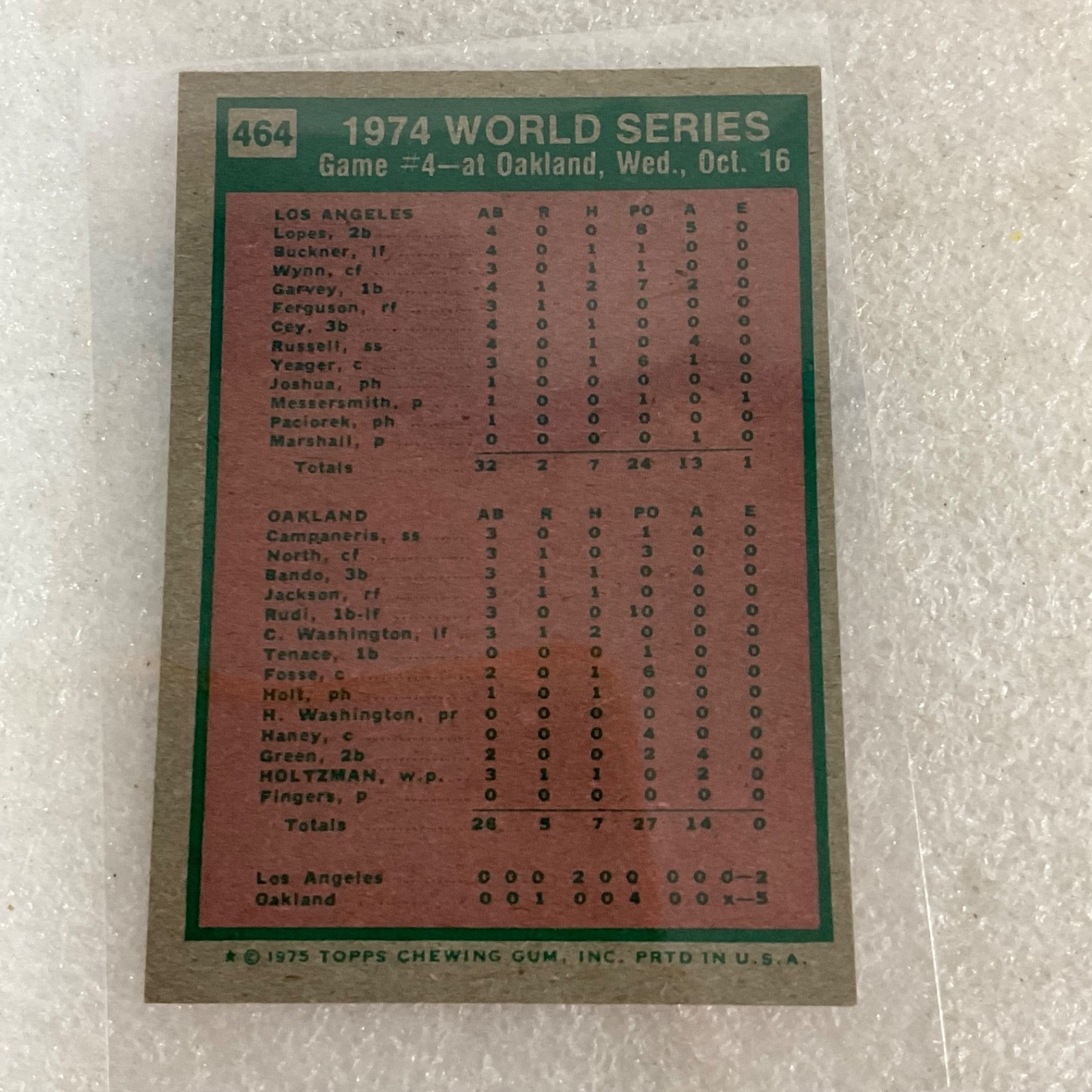 1975 Topps Mini Baseball 10 Card Lot Cooper May Wilson World Series - Image 14
