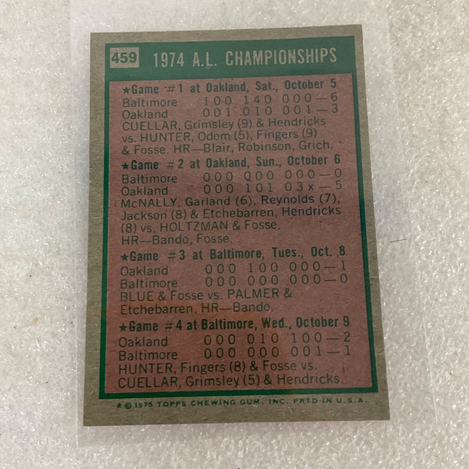 1975 Topps Mini Baseball 10 Card Lot Cooper May Wilson World Series - Image 15