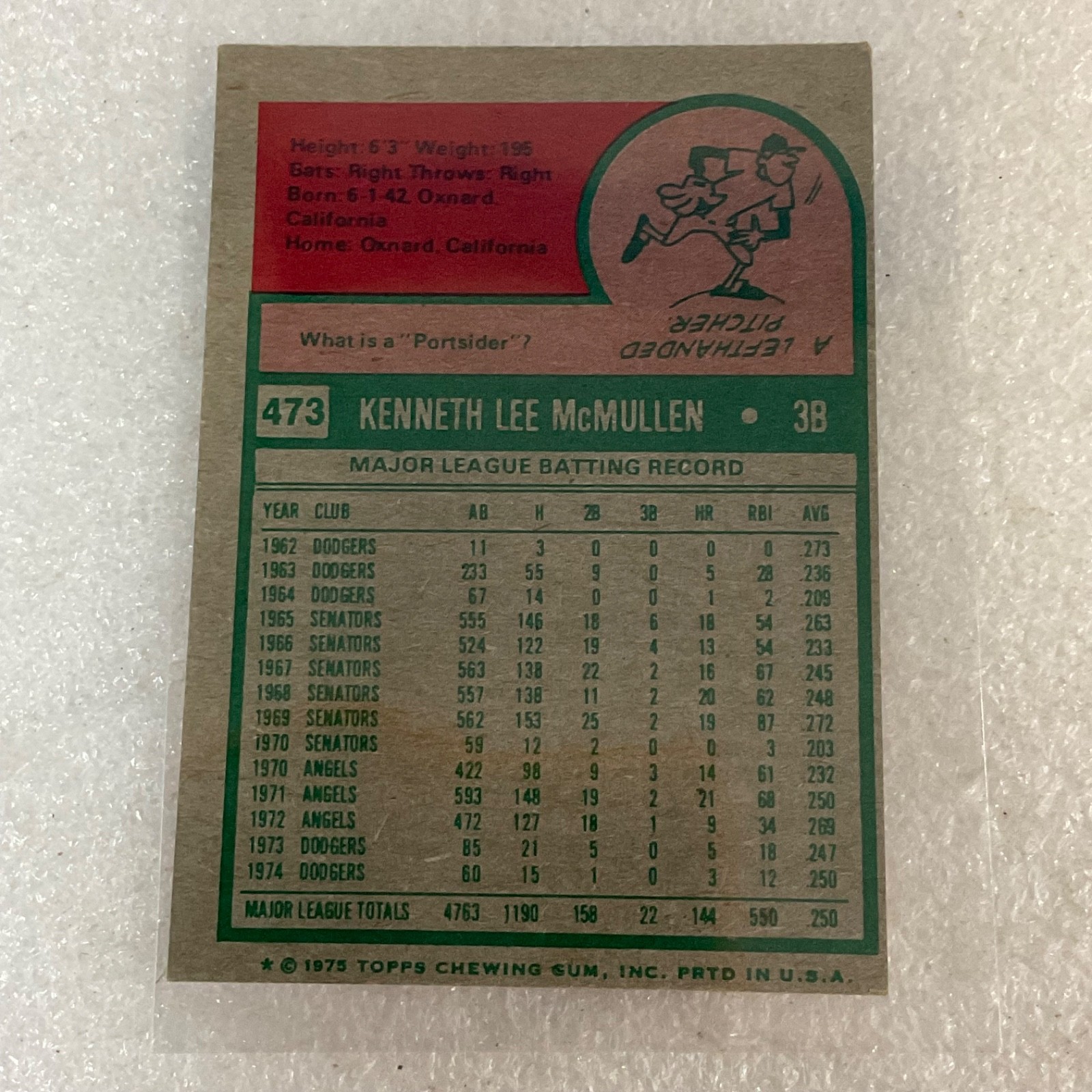 1975 Topps Mini Baseball 10 Card Lot Cooper May Wilson World Series - Image 17