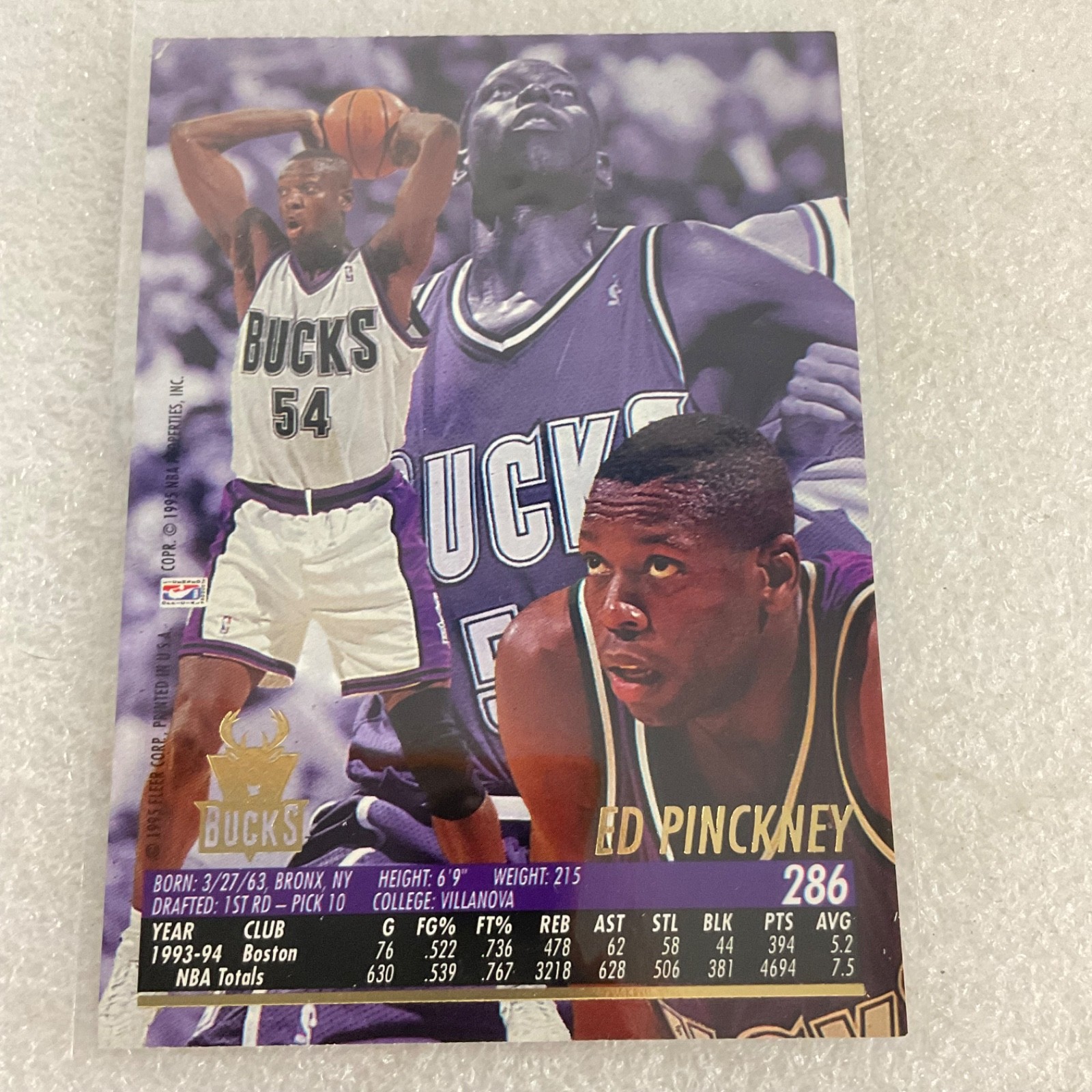1990s NBA 10 Card Lot Shawn Kemp Ron Harper Vin Baker Upper Deck Topps - Image 13
