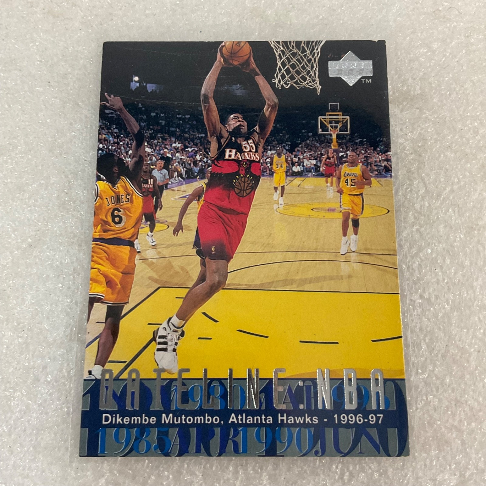 1975 Topps Upper Deck Mixed Sports 10 Card Lot McBride Mutombo Rose - Image 12