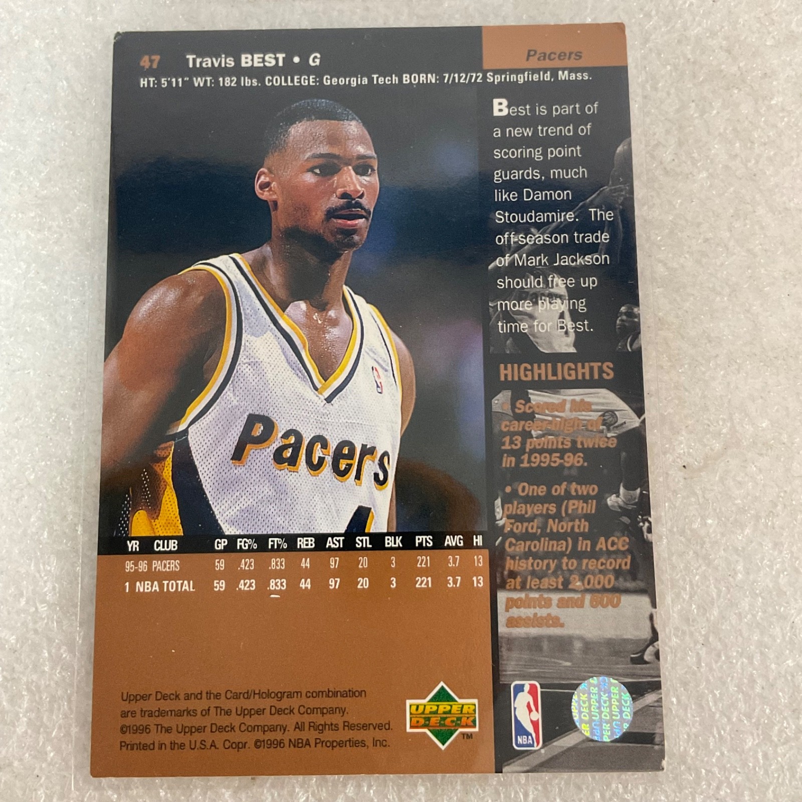 1990s NBA 10 Card Lot Shawn Kemp Ron Harper Vin Baker Upper Deck Topps - Image 17