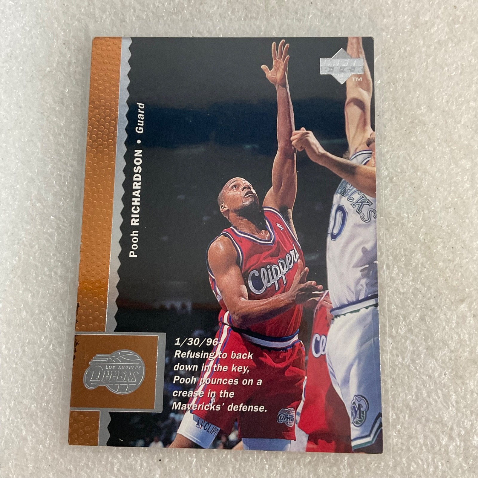1990s NBA 10 Card Lot Upper Deck Fleer Horry Baker Gill Scott - Image 7