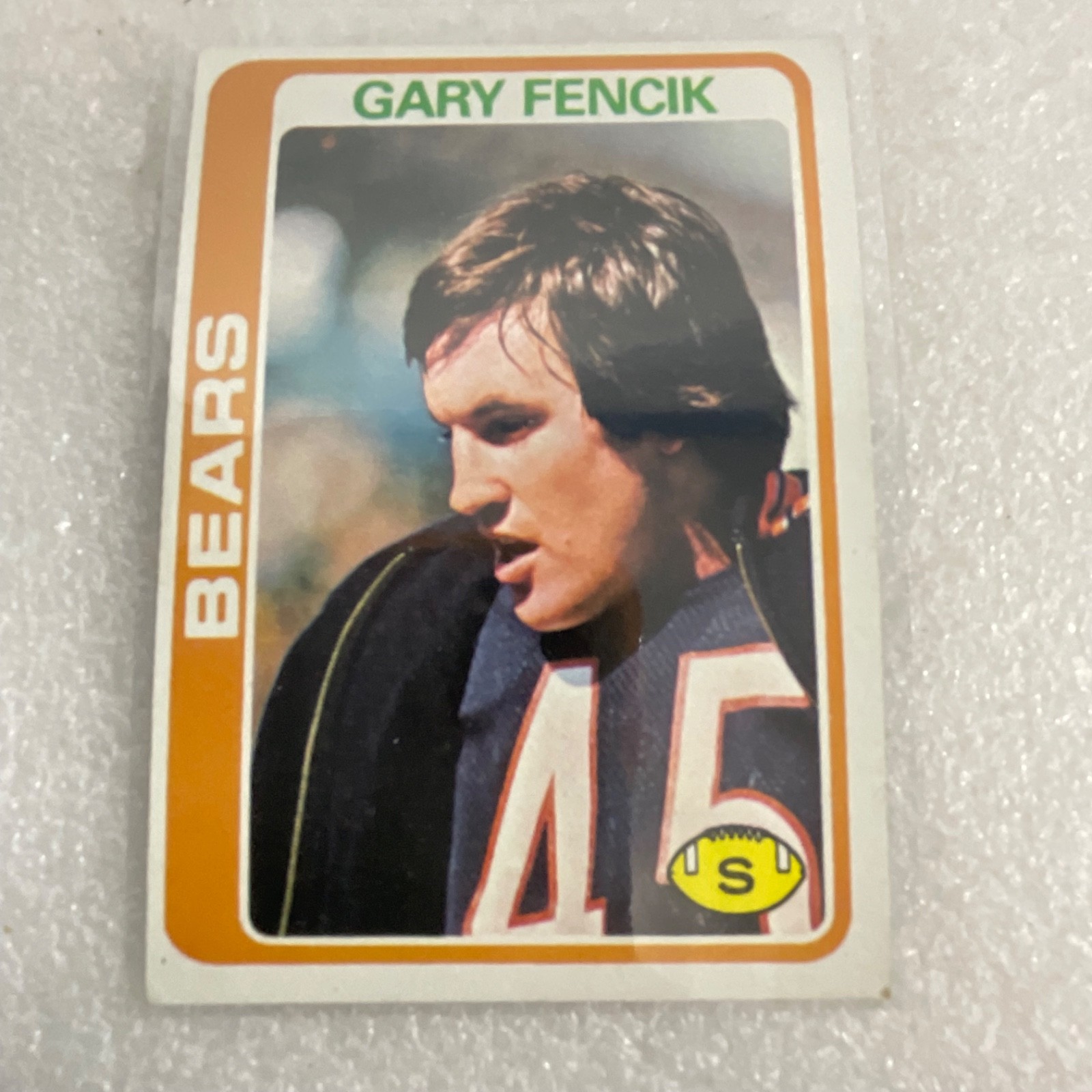 1978-81 Topps Chicago Bears Football 10 Card Lot Fencik Earl Thomas - Image 3
