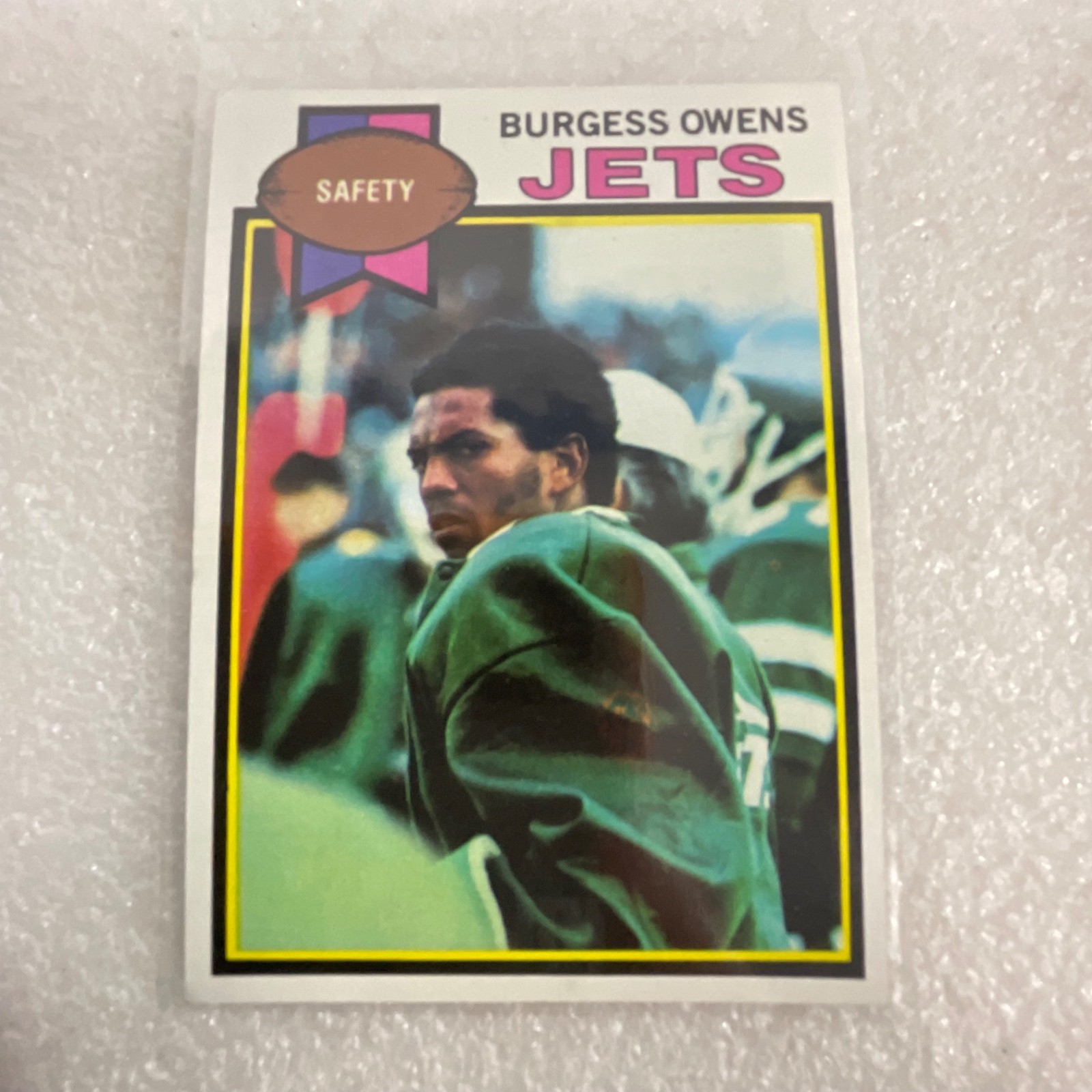 1976-80 Topps New York Jets Football 10 Card Lot Klecko Owens Barkum - Image 4