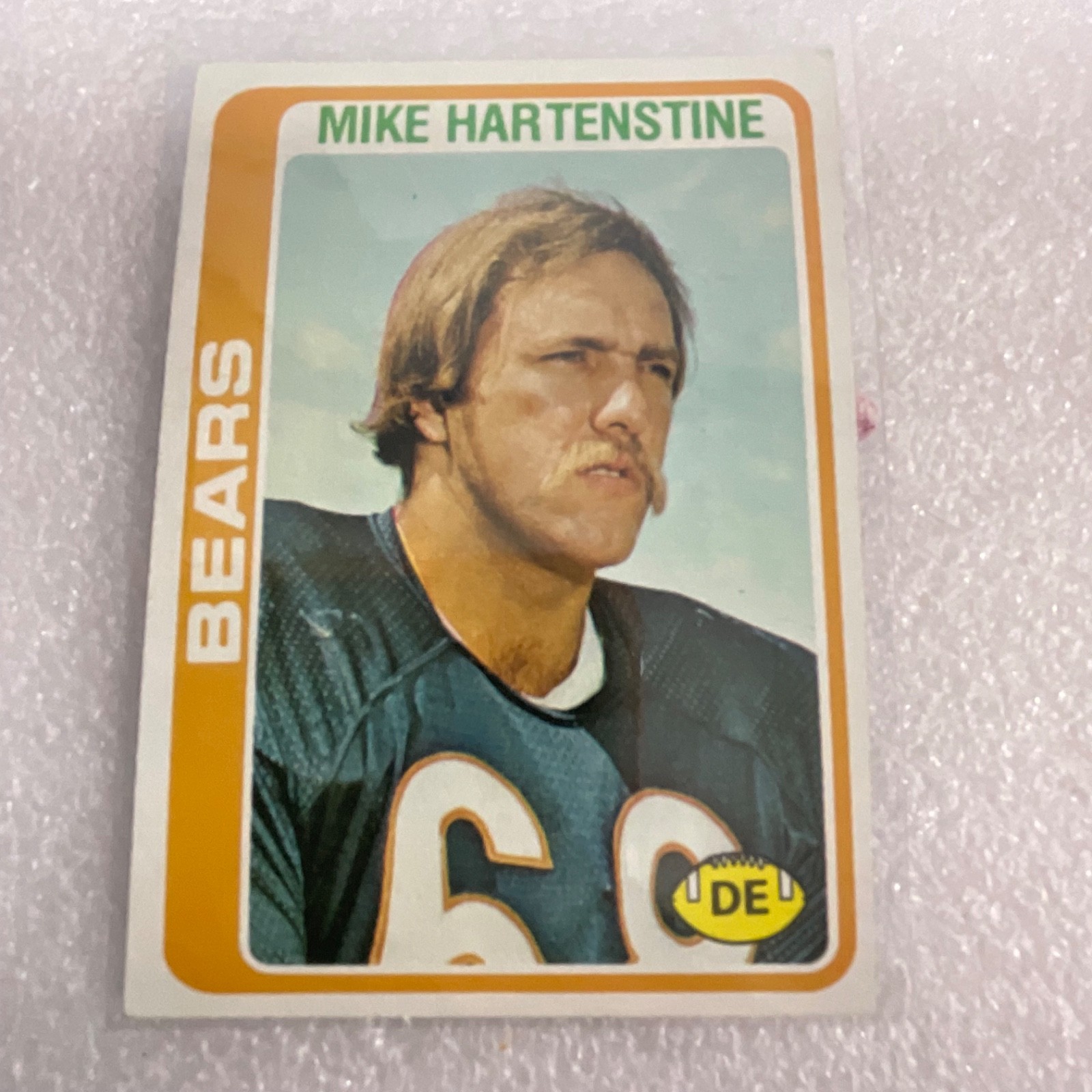 1978-81 Topps Chicago Bears Football 10 Card Lot Fencik Earl Thomas - Image 6
