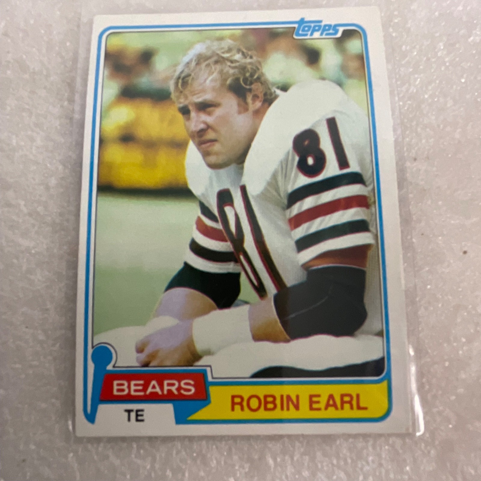 1978-81 Topps Chicago Bears Football 10 Card Lot Fencik Earl Thomas - Image 9