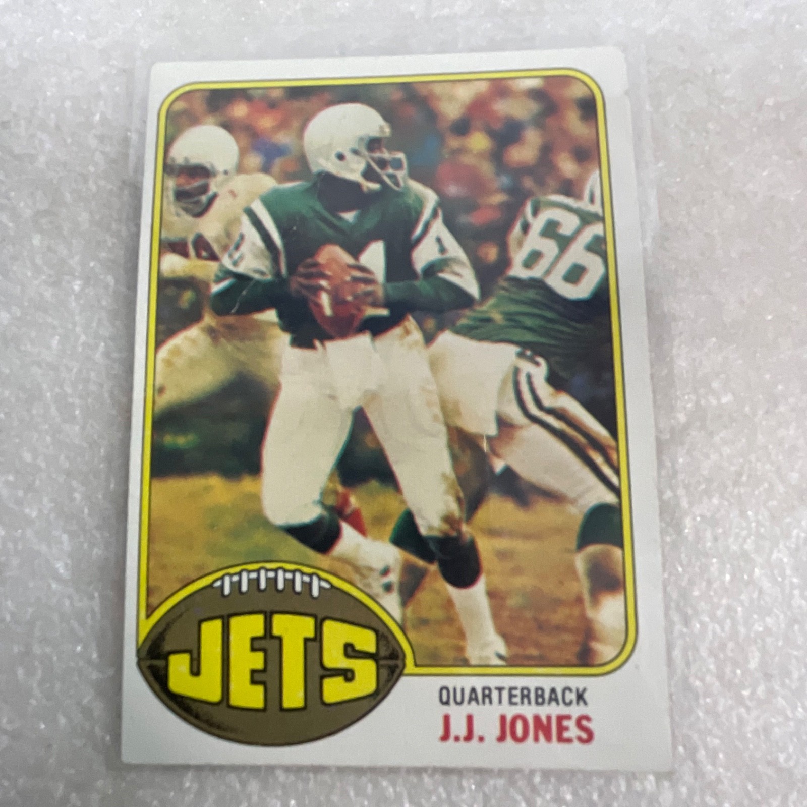 1976-80 Topps New York Jets Football 10 Card Lot Klecko Owens Barkum - Image 8