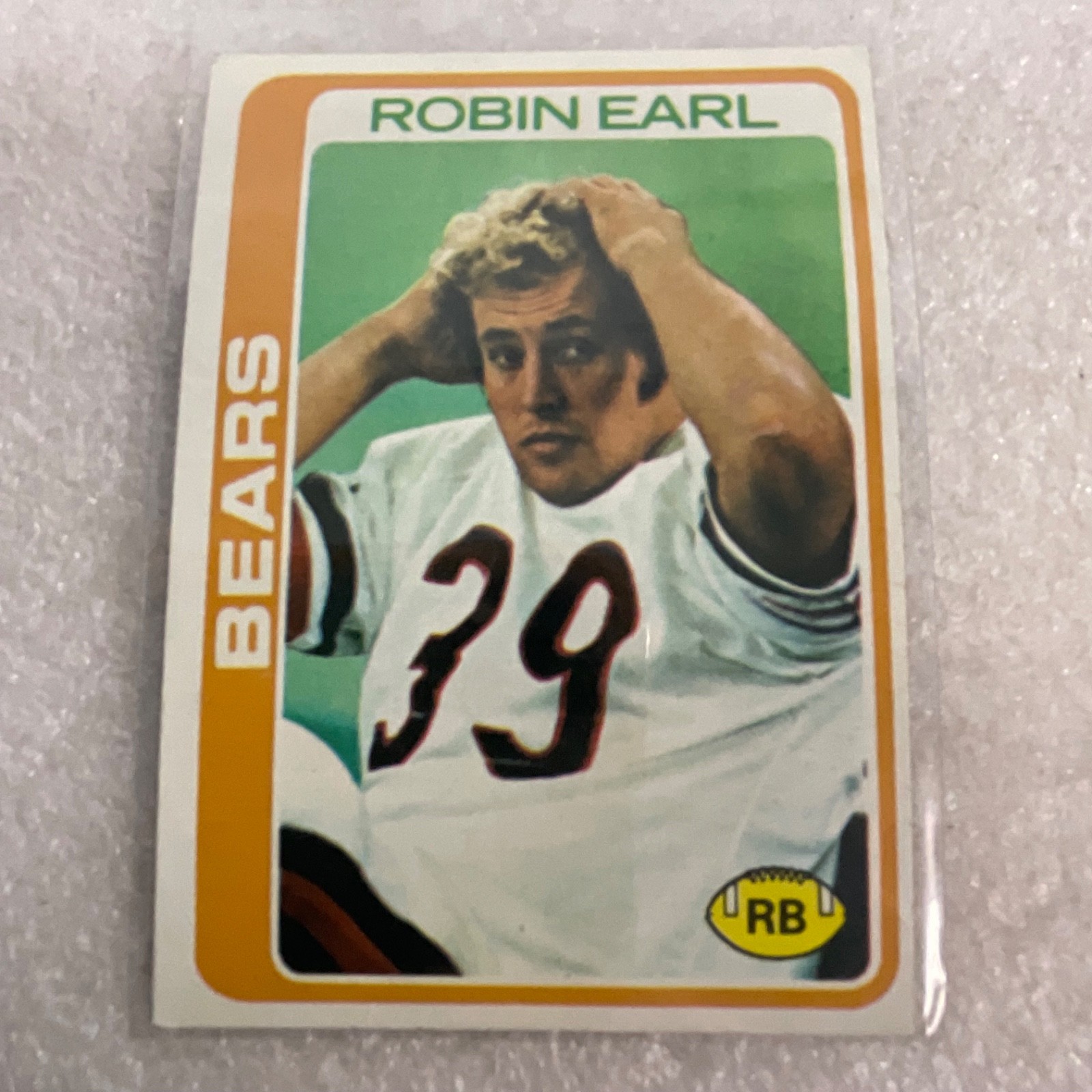 1978-81 Topps Chicago Bears Football 10 Card Lot Fencik Earl Thomas - Image 8
