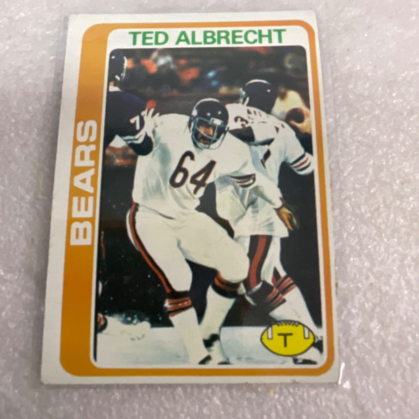 1978-81 Topps Chicago Bears Football 10 Card Lot Fencik Earl Thomas - Image 11