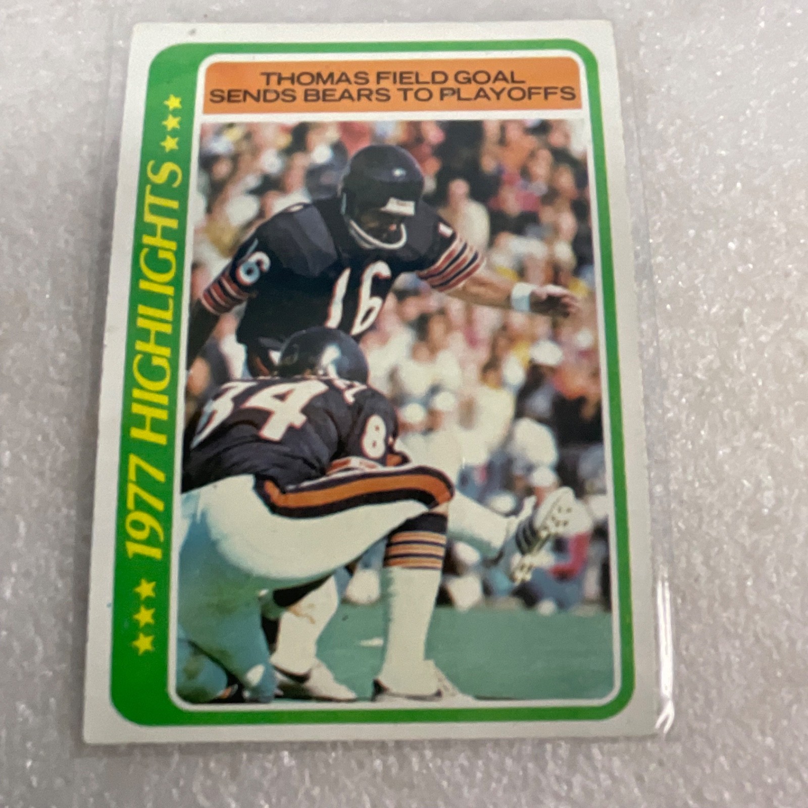 1978-81 Topps Chicago Bears Football 10 Card Lot Fencik Earl Thomas - Image 12
