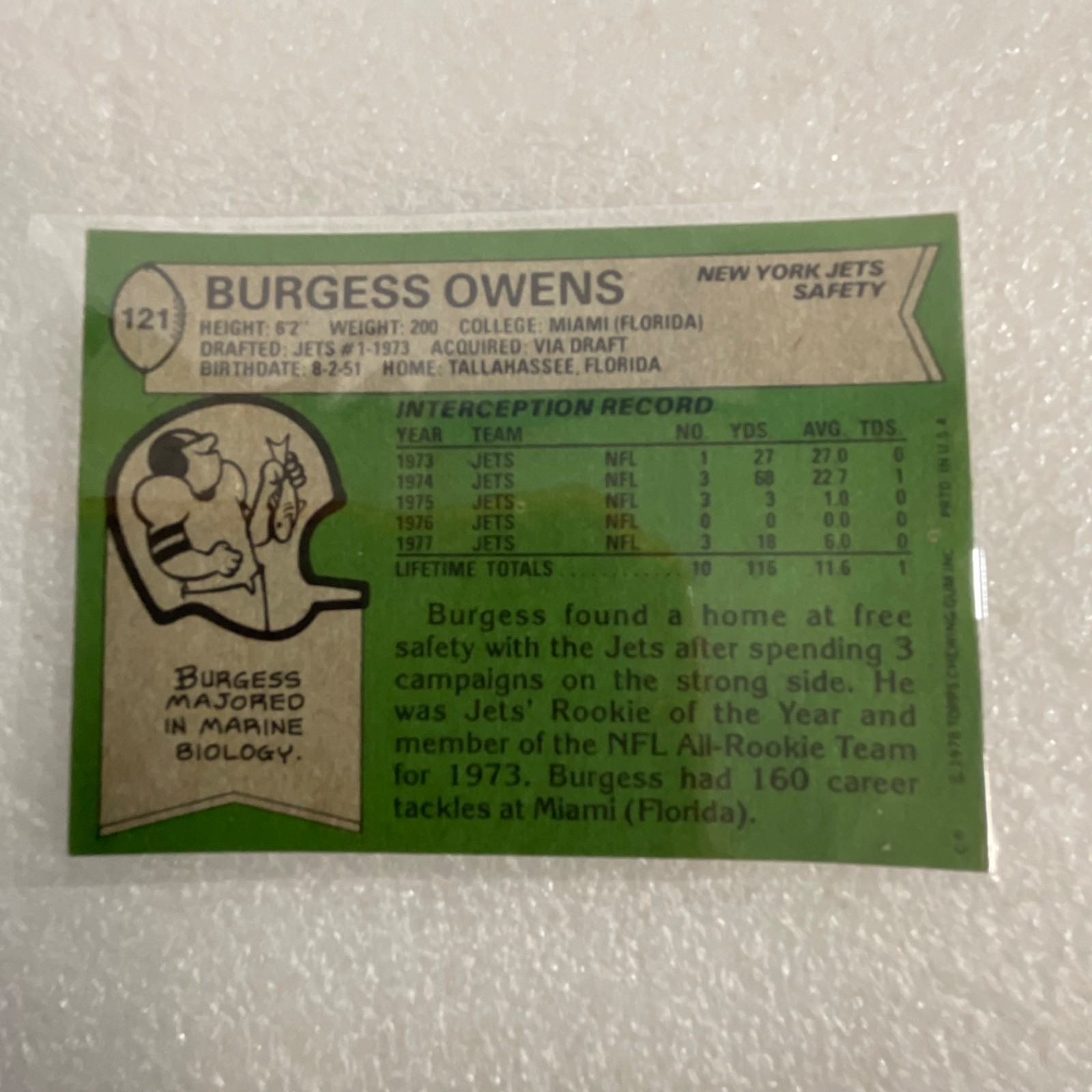 1976-80 Topps New York Jets Football 10 Card Lot Klecko Owens Barkum - Image 13