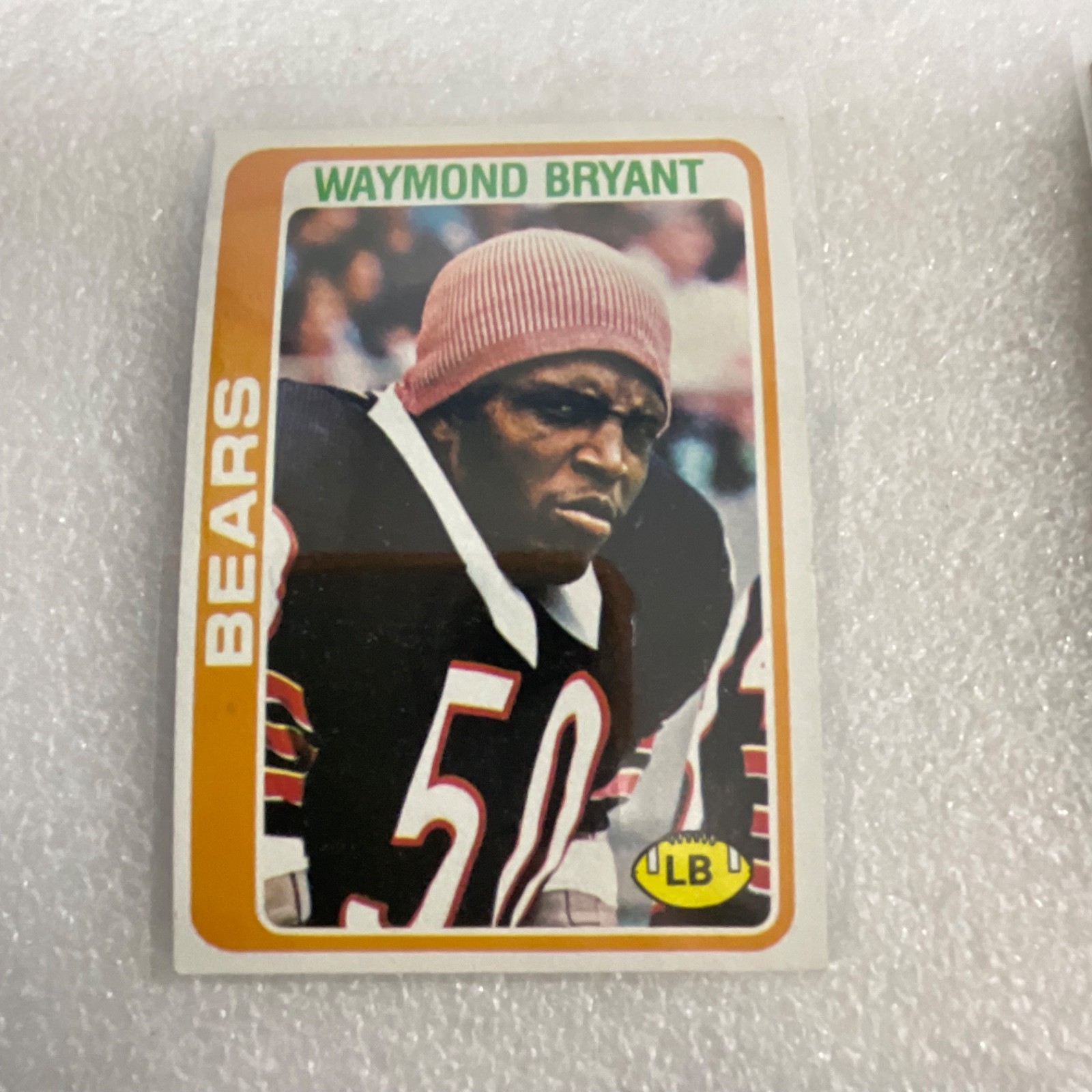 1978-80 Topps Football 10 Card Lot Bears Oilers Jets Brazile Hart - Image 6