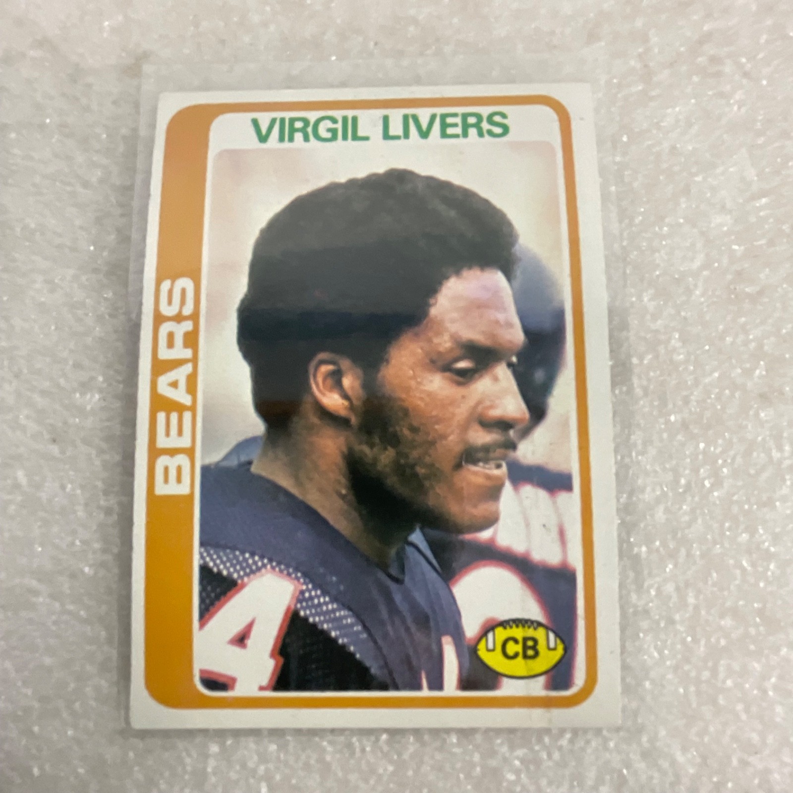 1978-80 Topps Football 10 Card Lot Bears Oilers Jets Brazile Hart - Image 5