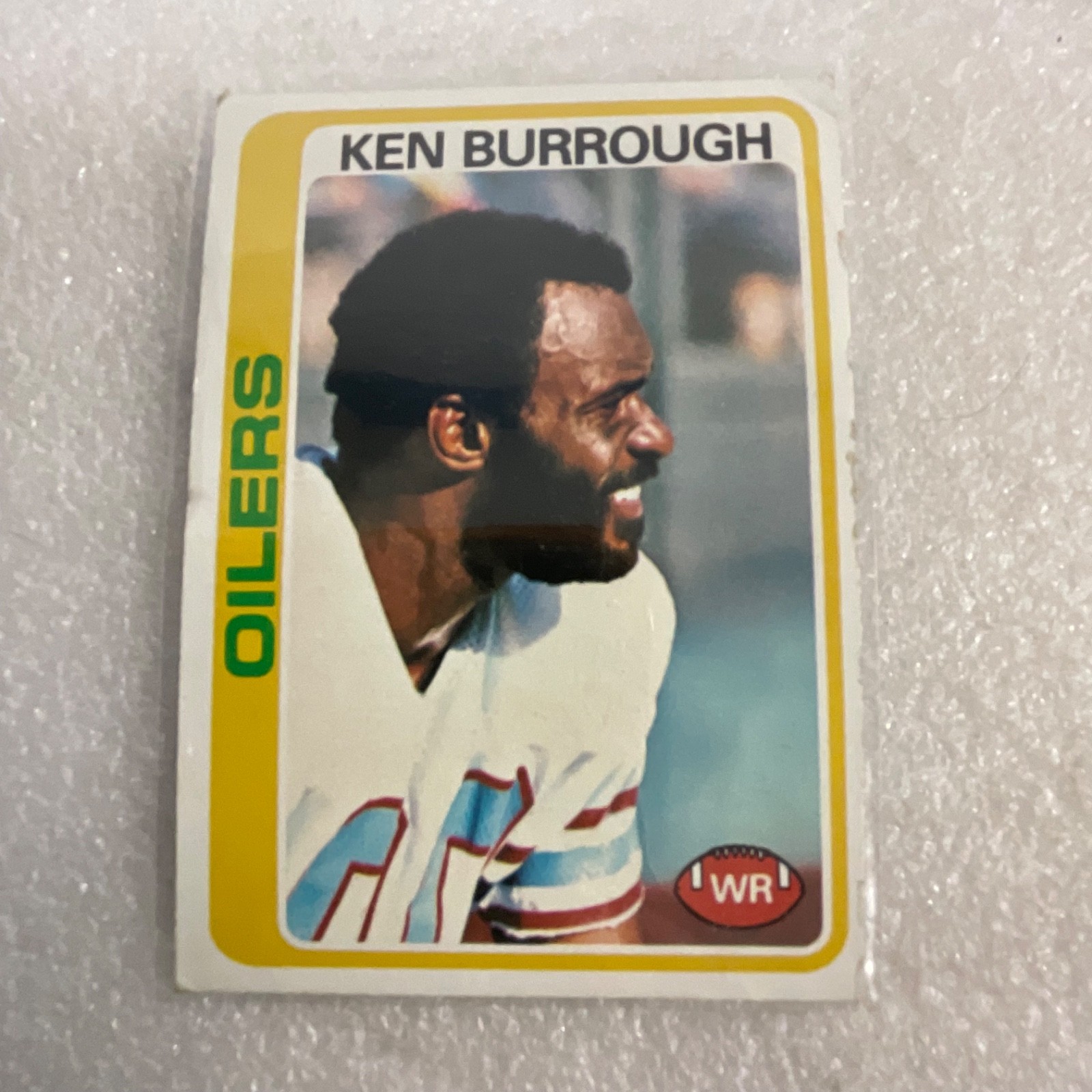 1978-80 Topps Football 10 Card Lot Bears Oilers Jets Brazile Hart - Image 7