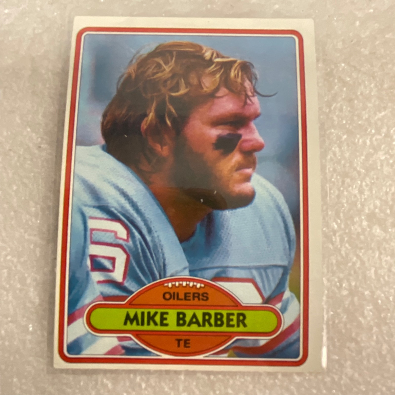 1978-80 Topps Football 10 Card Lot Bears Oilers Jets Brazile Hart - Image 11