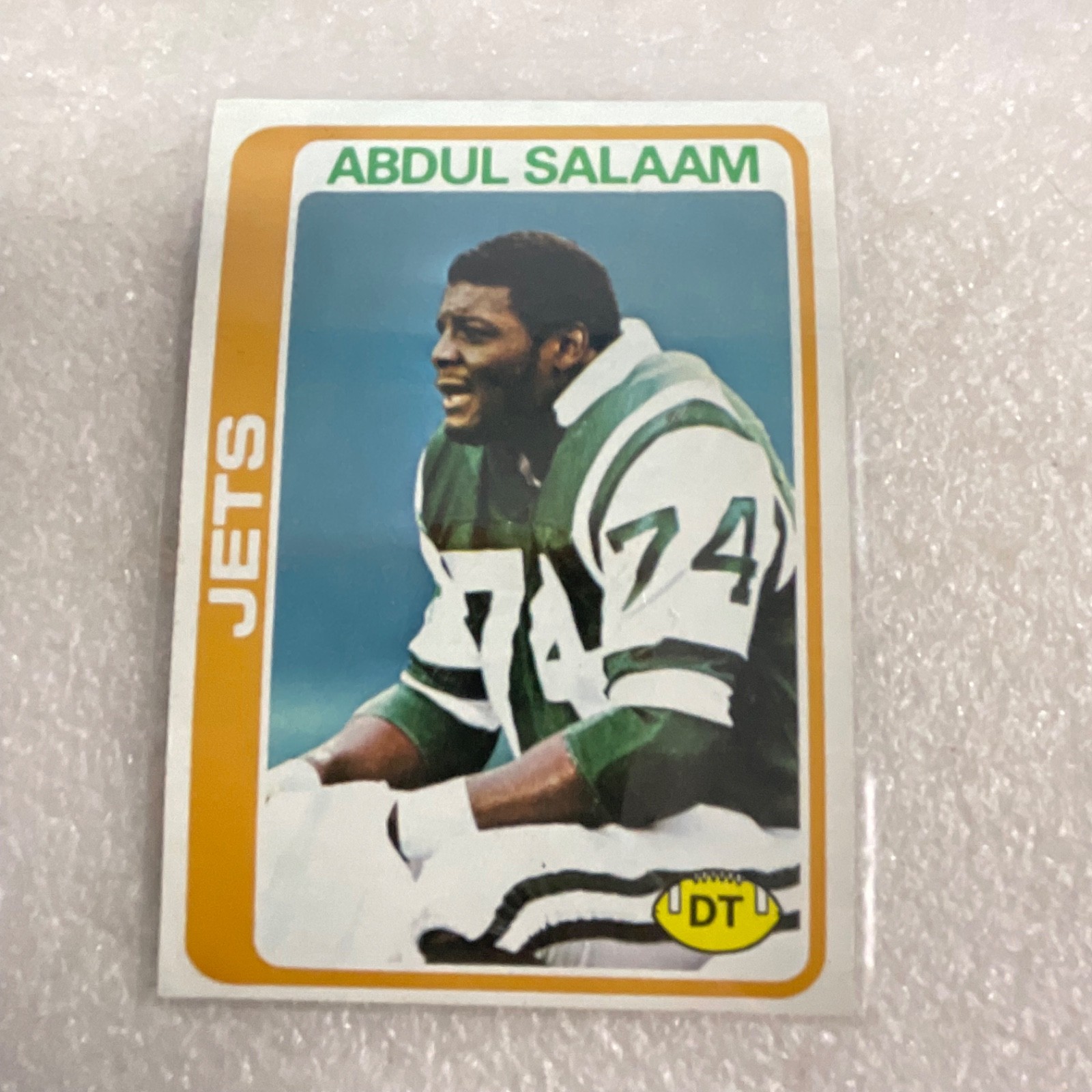1978-80 Topps Football 10 Card Lot Bears Oilers Jets Brazile Hart - Image 12