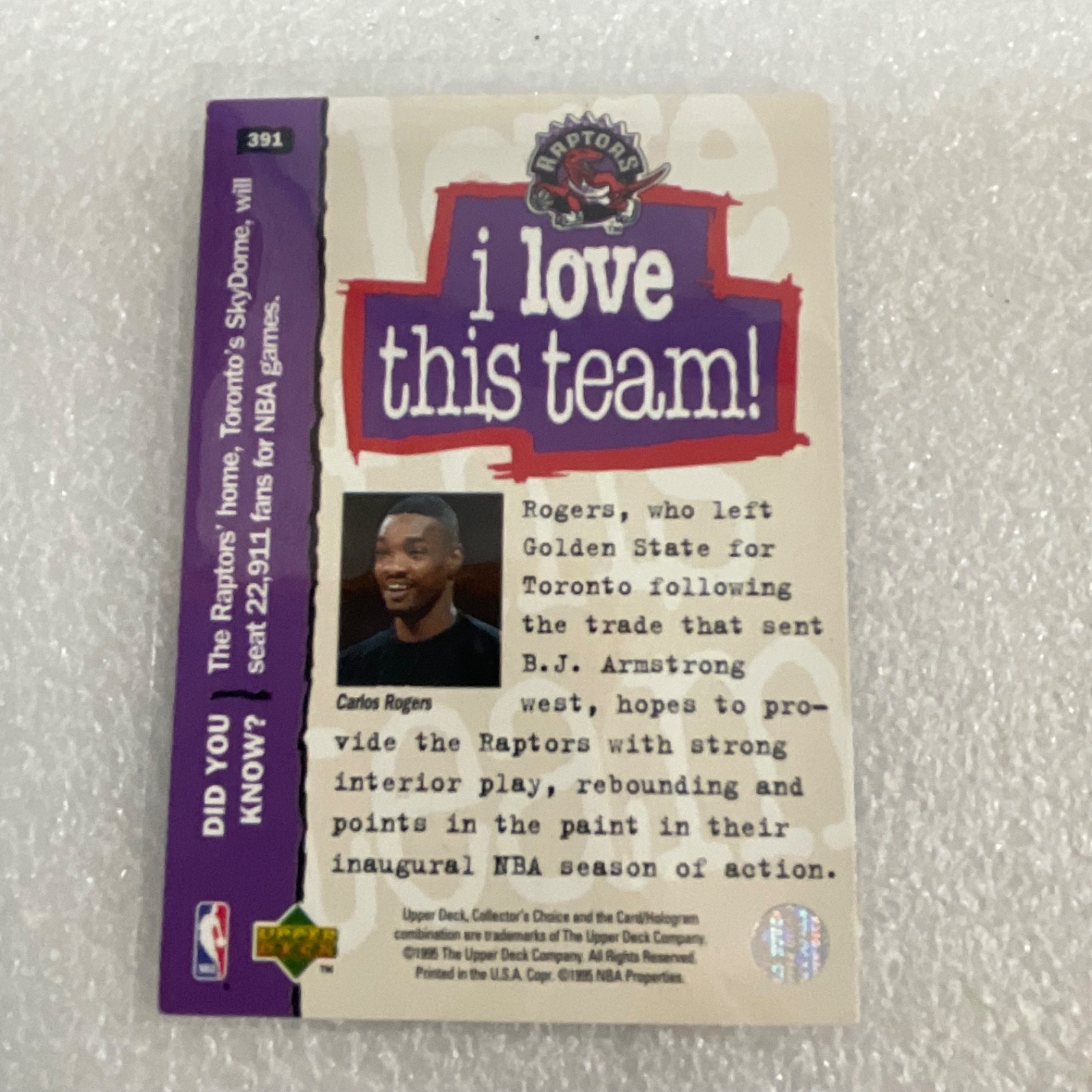 1995-96 NBA Collector's Choice Photo Gallery 10 Card Lot Webber Hill Penny - Image 16