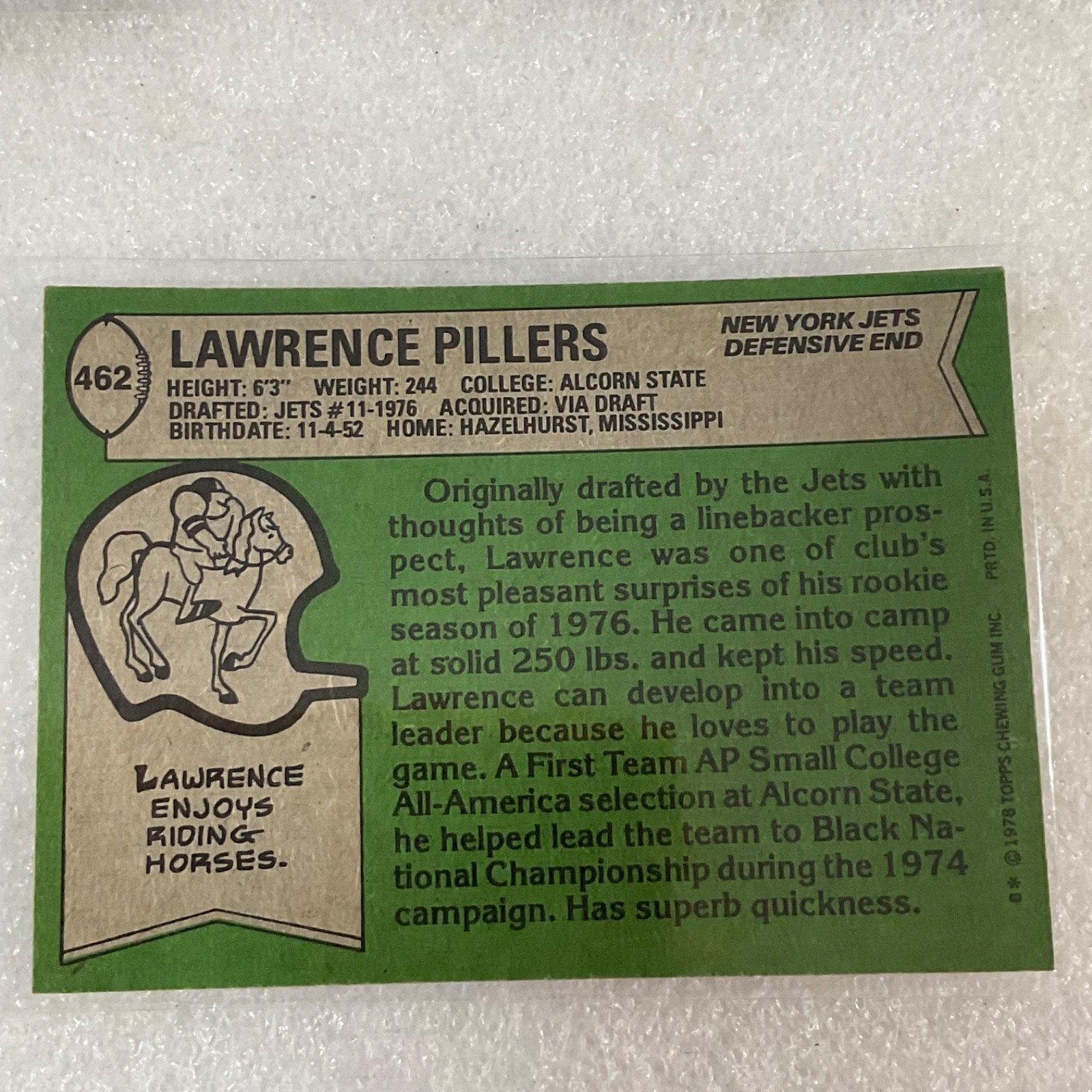 1976-80 Topps New York Jets Football 10 Card Lot Klecko Owens Barkum - Image 22