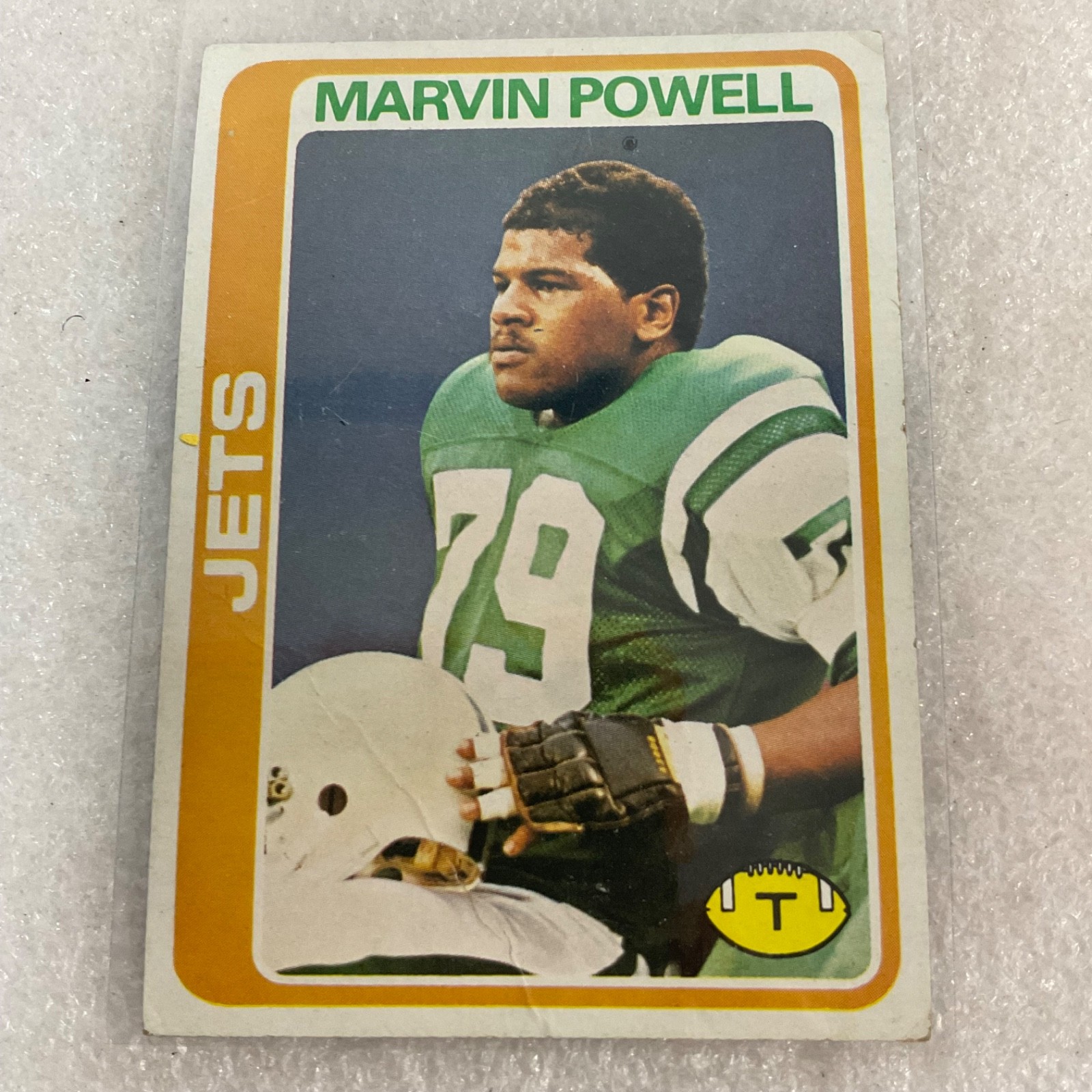 1978 Topps Football Jets 10 Card Lot Richard Todd Bruce Harper Checklist - Image 9
