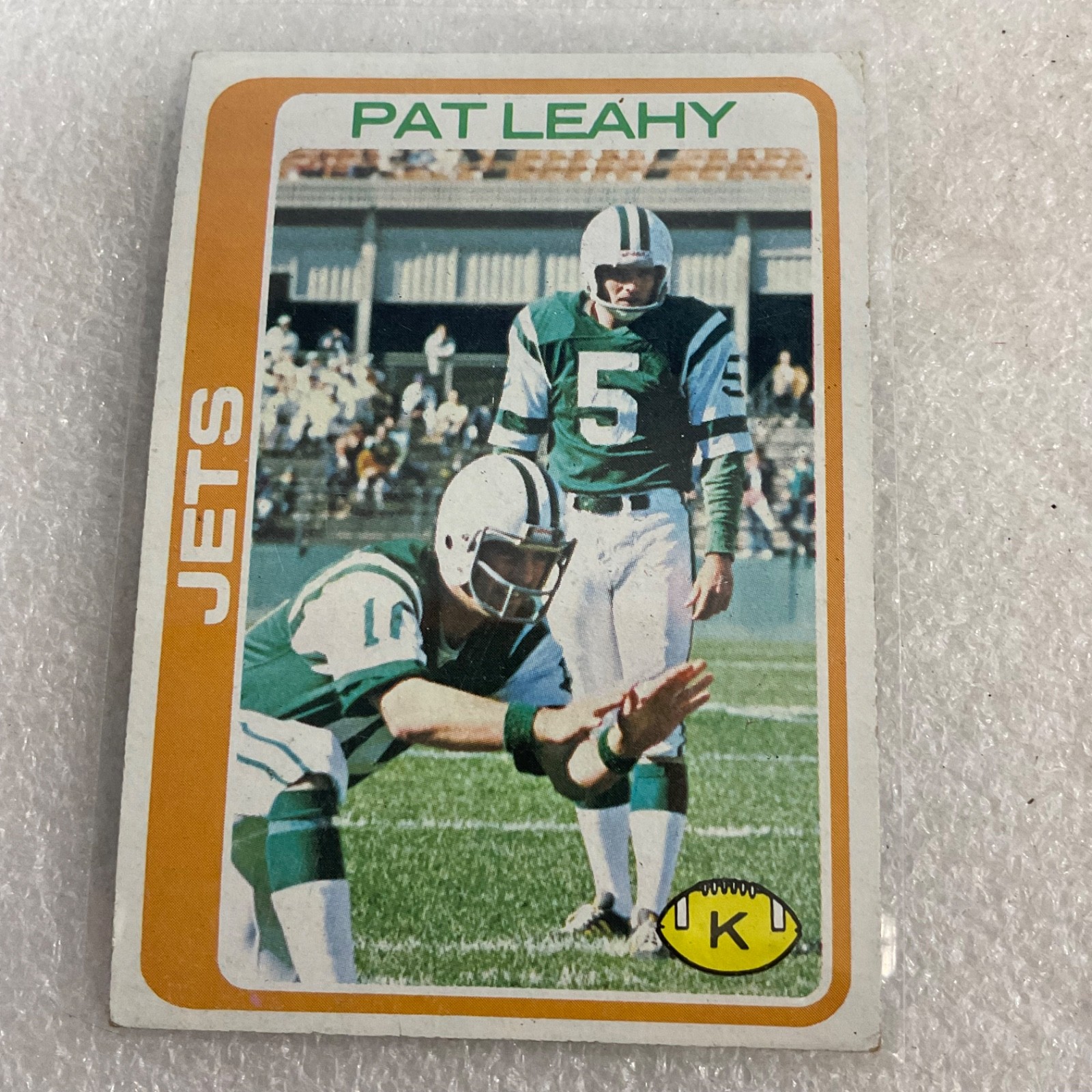 1978 Topps Football Jets 10 Card Lot Richard Todd Bruce Harper Checklist - Image 10