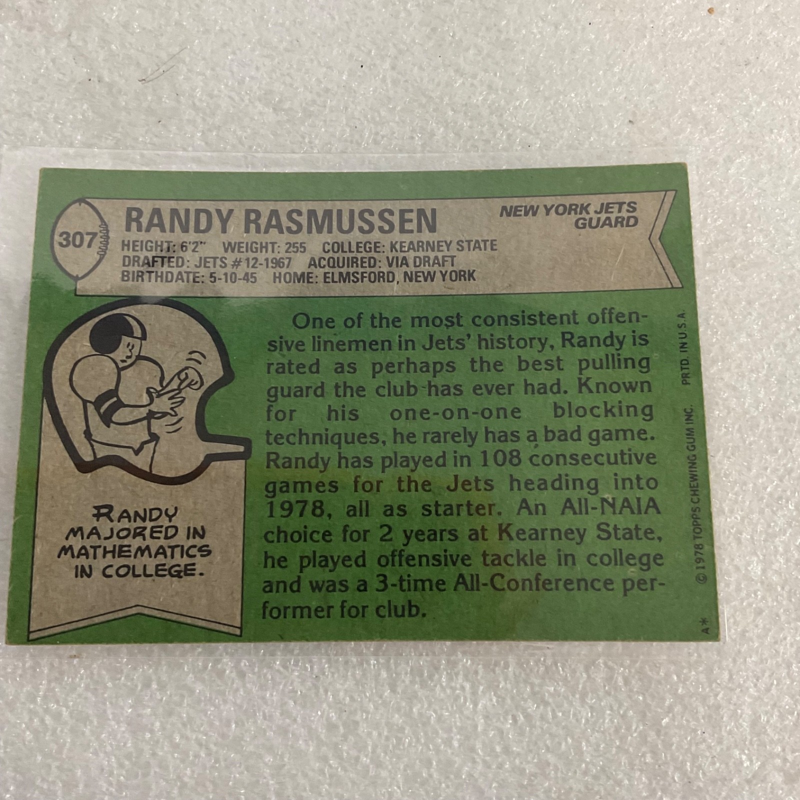 1978 Topps Football Jets 10 Card Lot Richard Todd Bruce Harper Checklist - Image 13