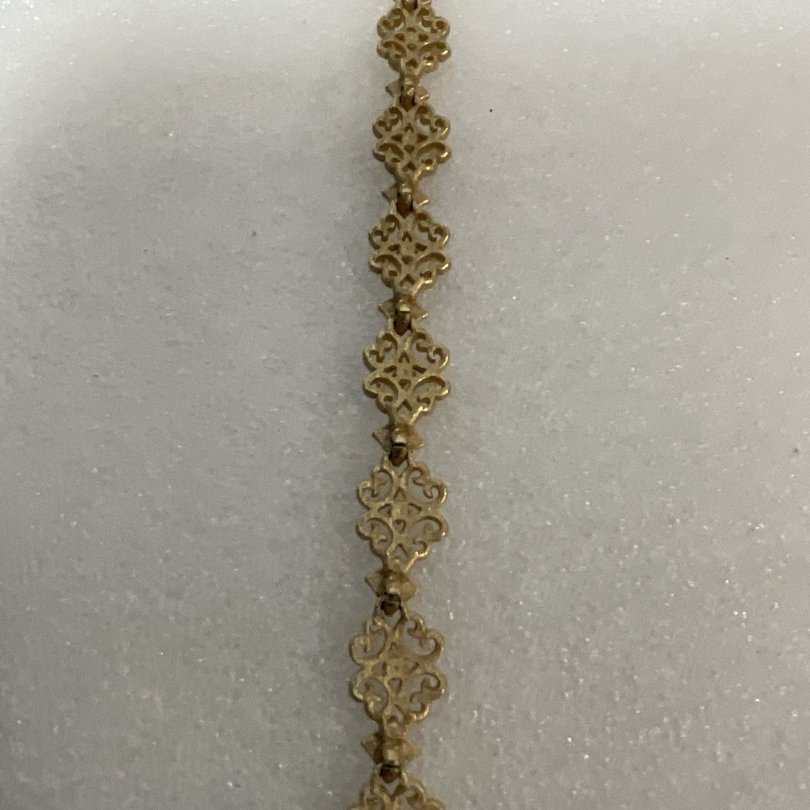 Vintage Avon Gold Toned Statement Chocker Necklace 14-16” - Image 18