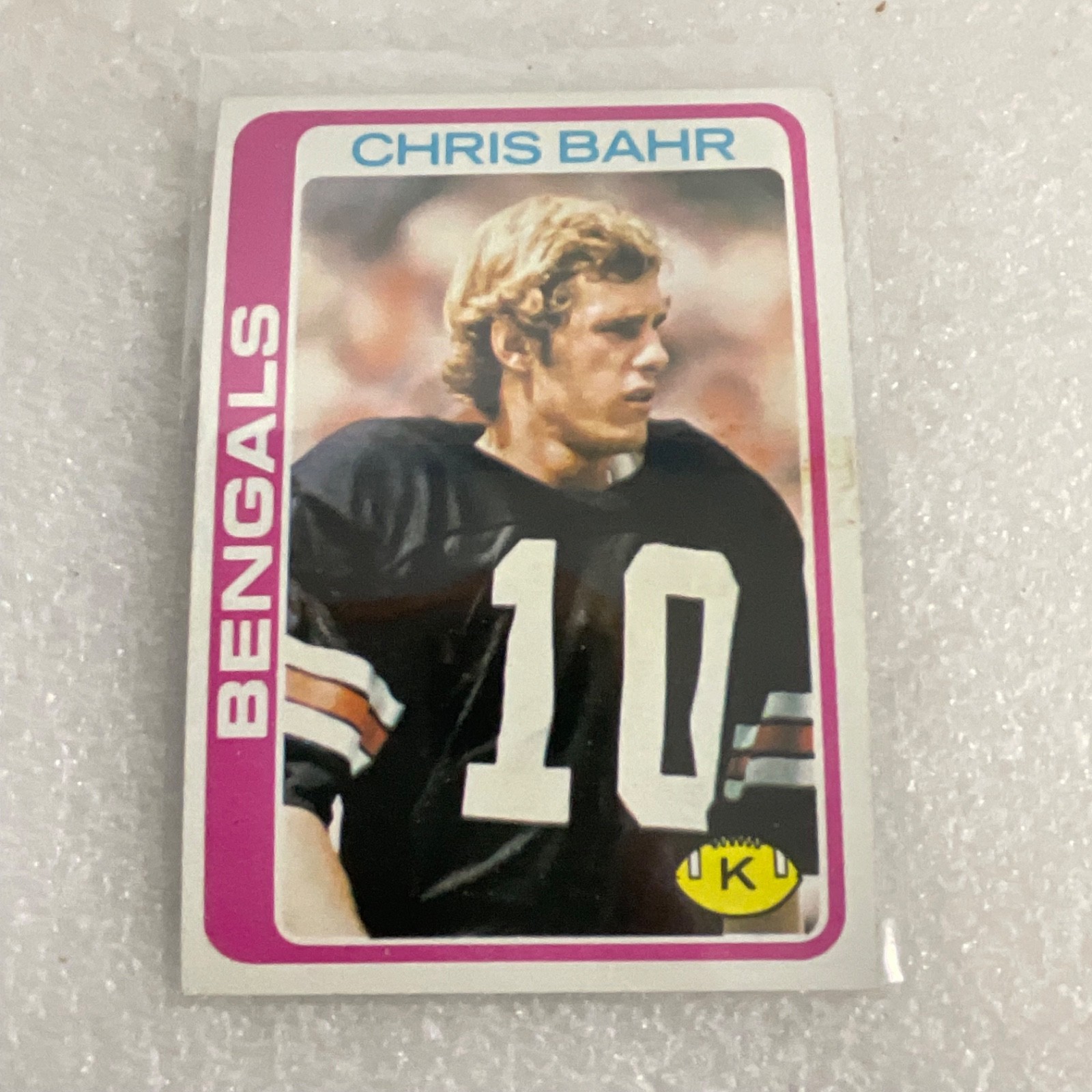 1976-81 Topps NFL Browns Bengals 10 Card Lot Clay Matthews Sipe - Image 3