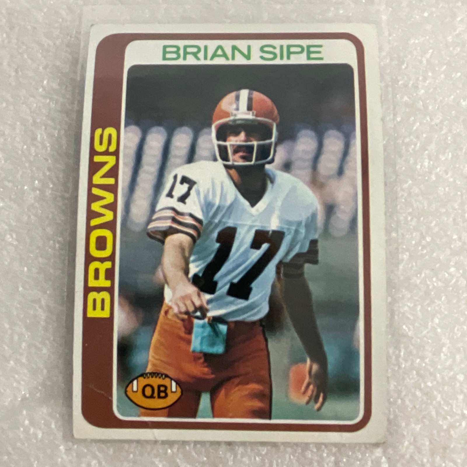 1976-81 Topps NFL Browns Bengals 10 Card Lot Clay Matthews Sipe - Image 7