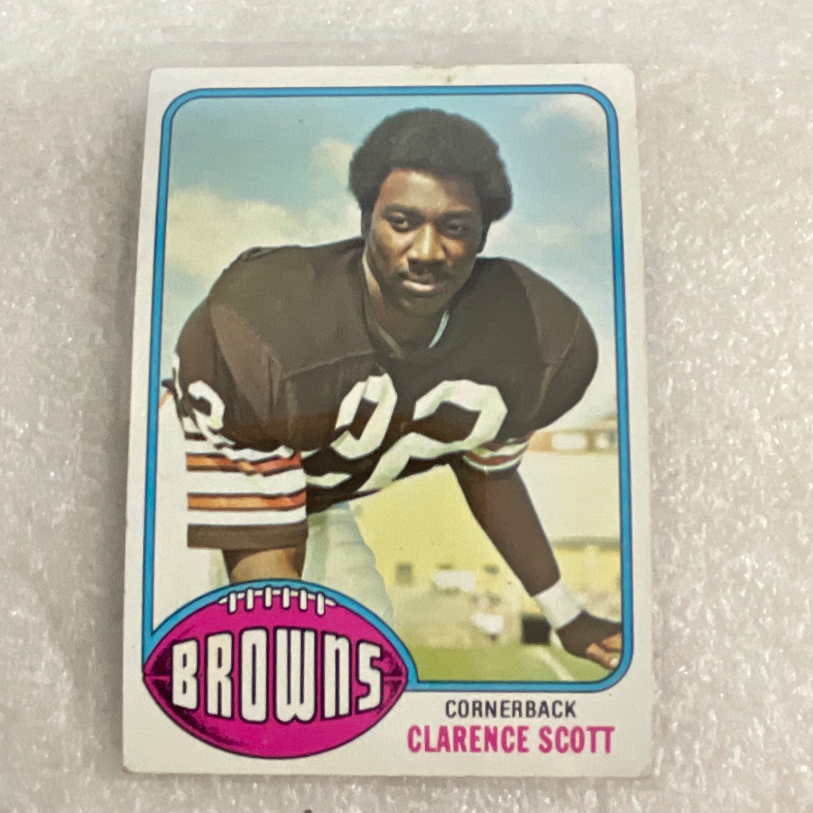 1976-81 Topps NFL Browns Bengals 10 Card Lot Clay Matthews Sipe - Image 11