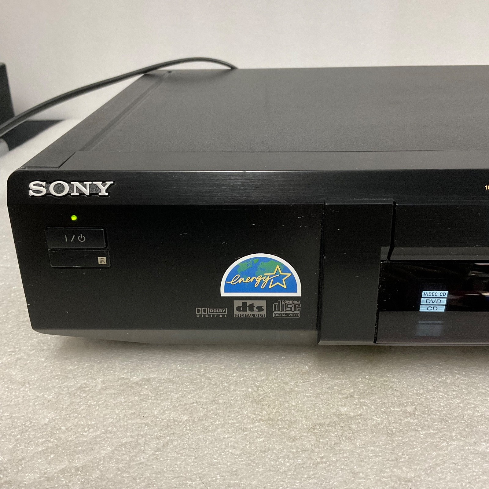 Sony DVP-S330 DVD CD Video Player Black Tested Works Clean Energy Star No Remote - Image 3