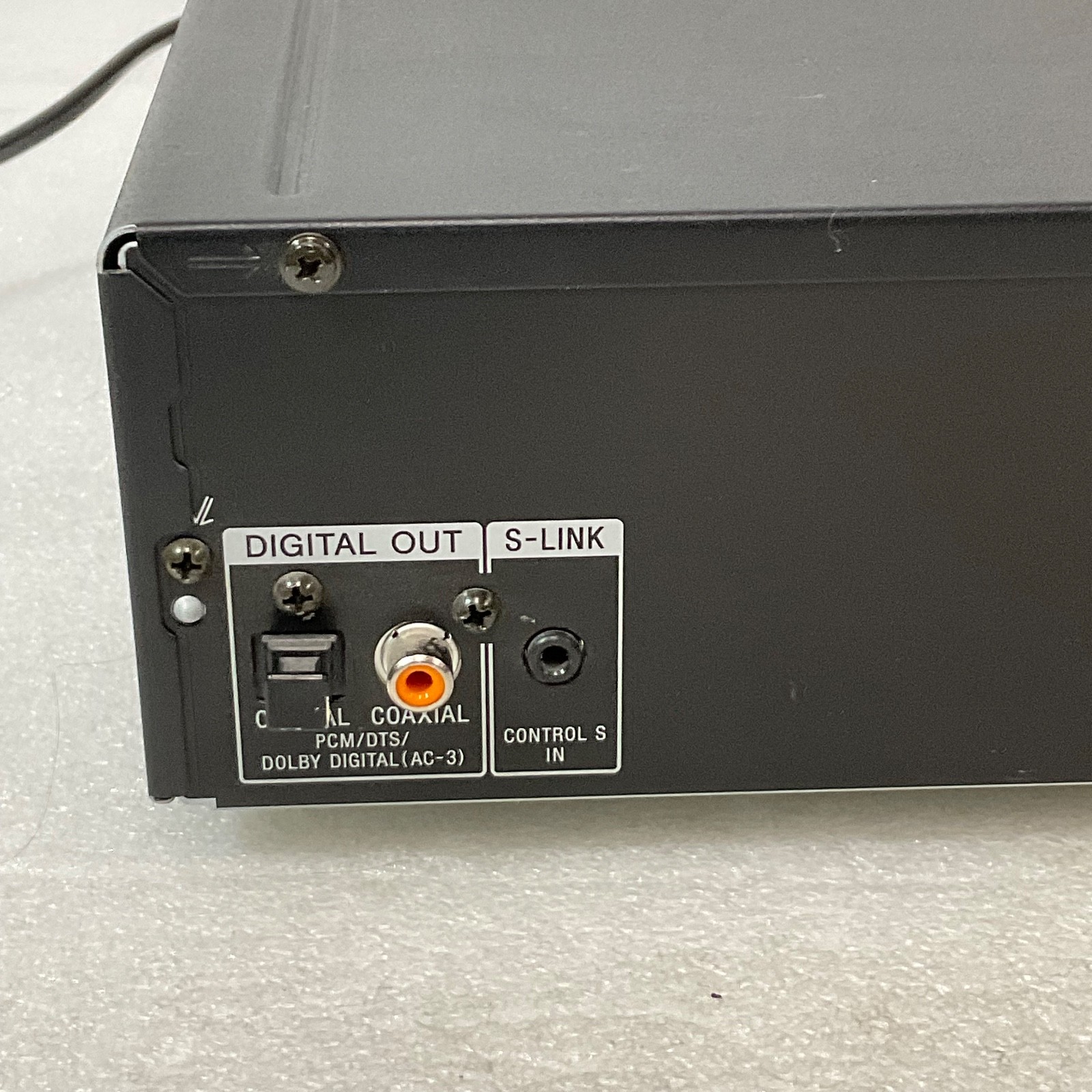 Sony DVP-S330 DVD CD Video Player Black Tested Works Clean Energy Star No Remote - Image 7