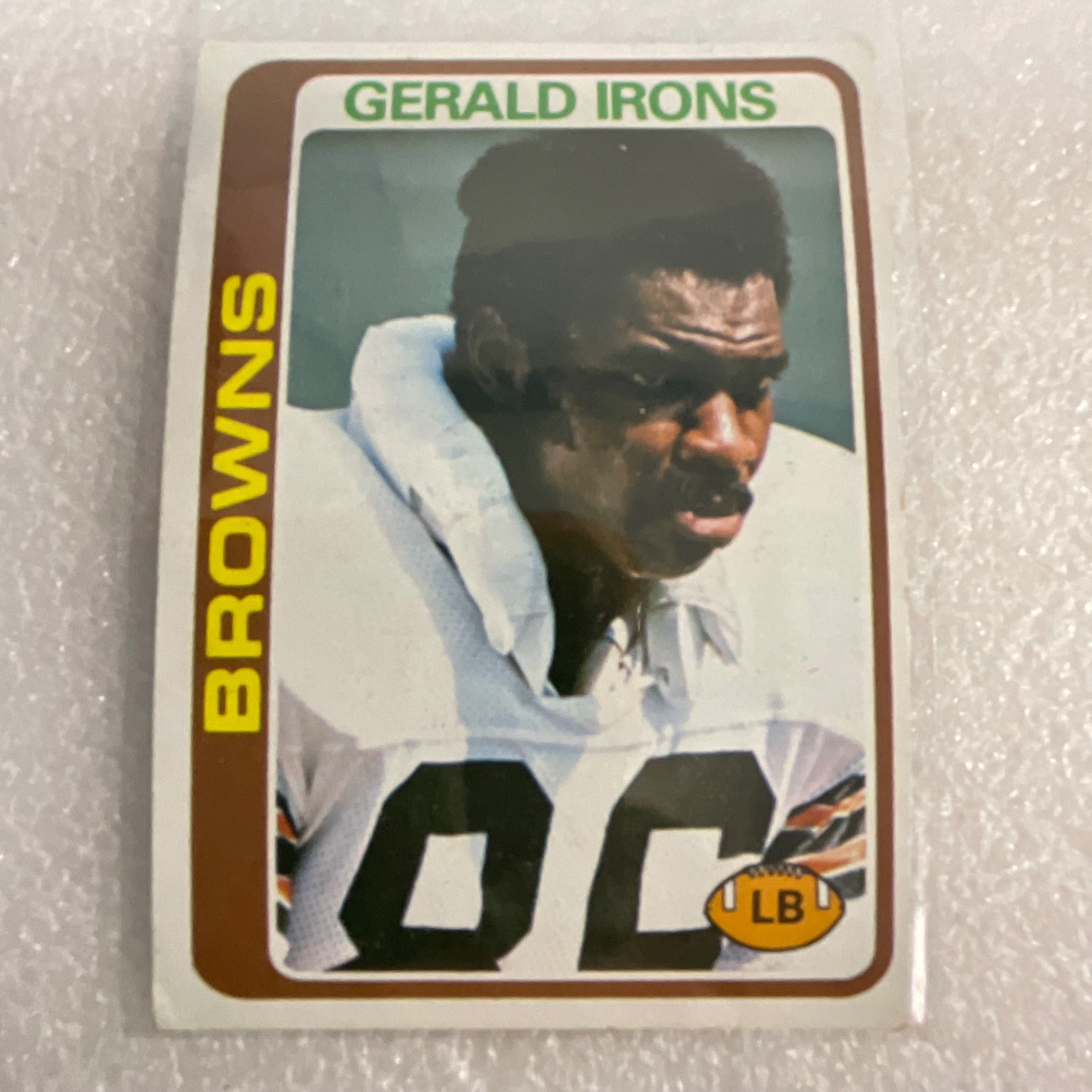 1978 1979 1980 Topps Browns Football 10 Card Lot Pruitt Dieken Logan - Image 6