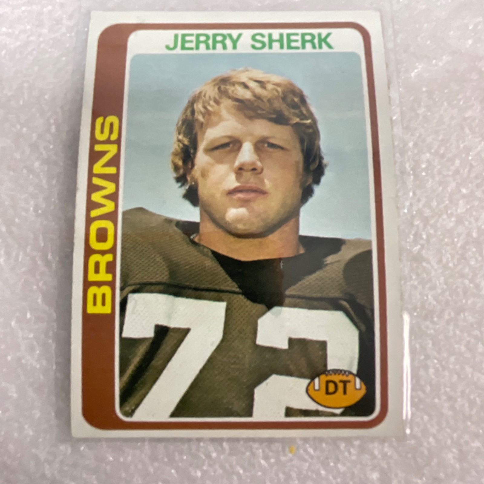 1978 1979 1980 Topps Browns Football 10 Card Lot Pruitt Dieken Logan - Image 10