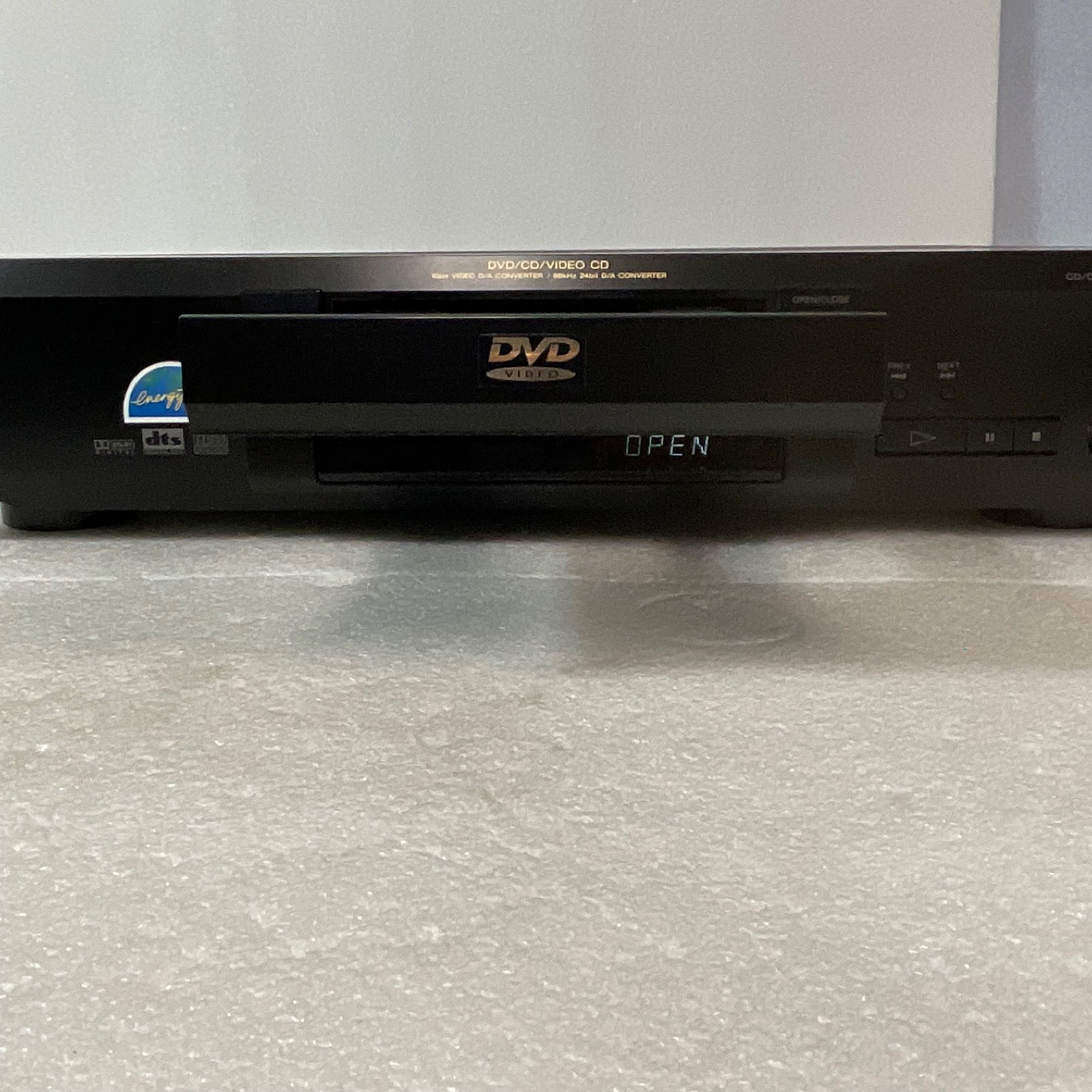 Sony DVP-S330 DVD CD Video Player Black Tested Works Clean Energy Star No Remote - Image 14