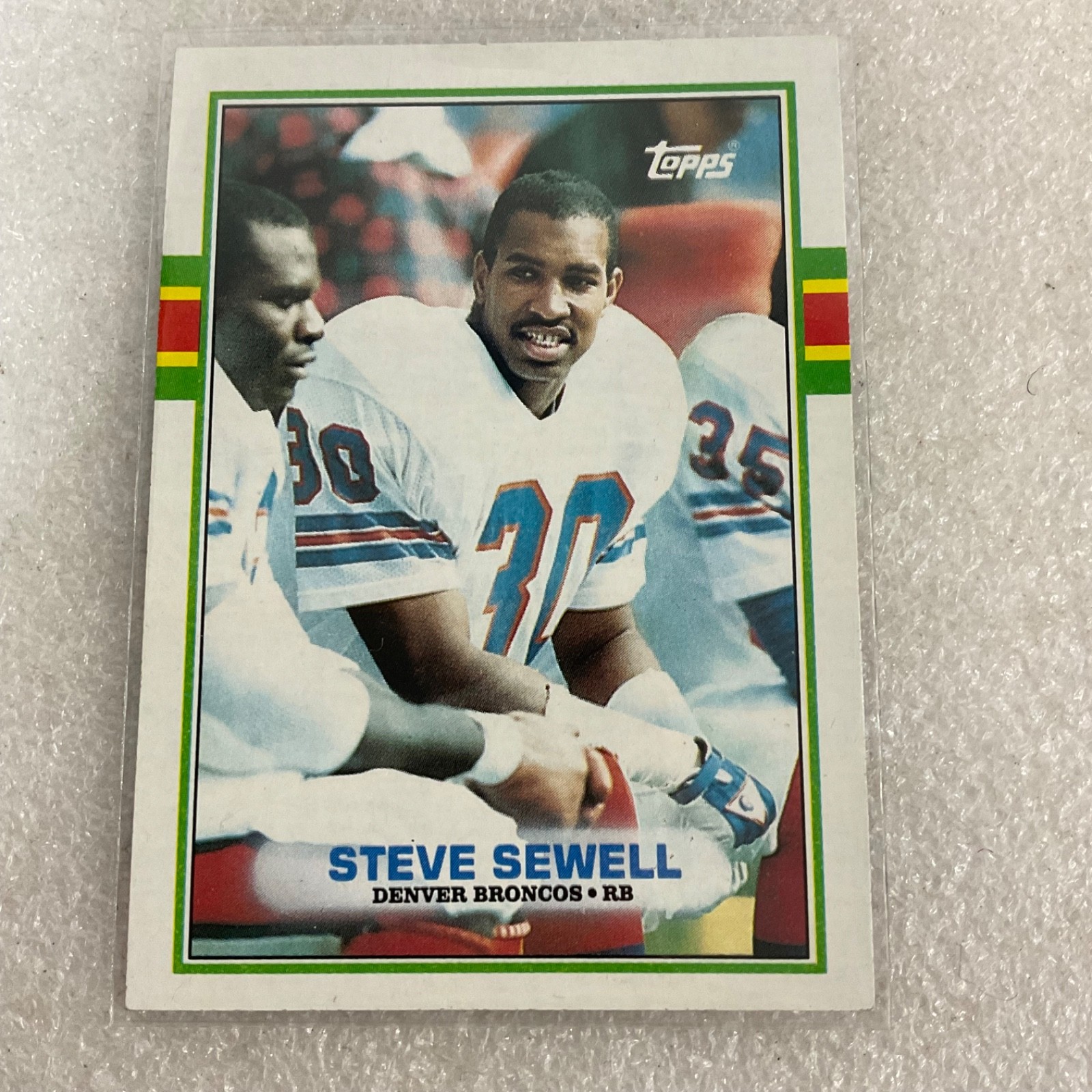 1976-89 Topps Football 10 Card Lot Campbell Kelly 1000 Yard Club - Image 8