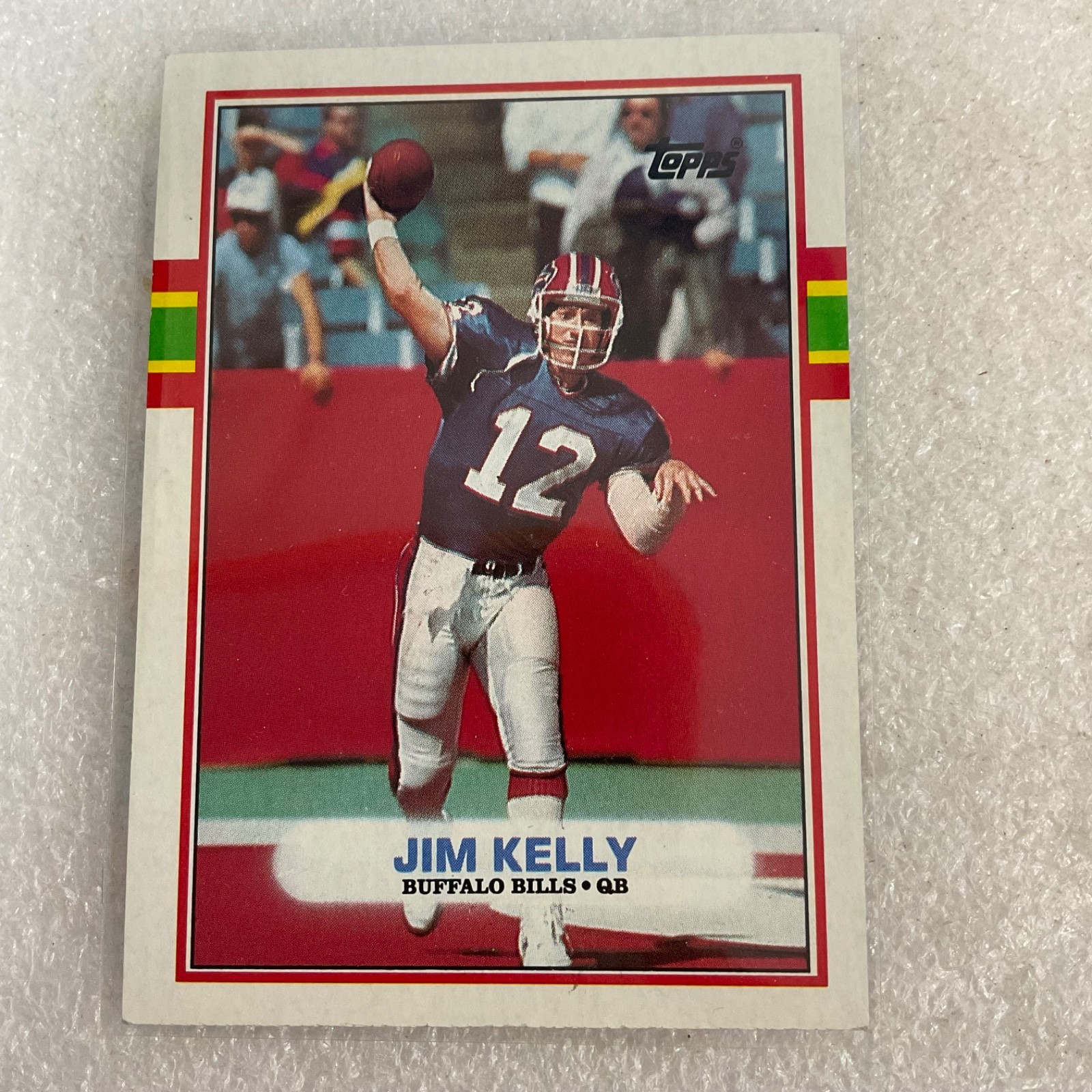 1976-89 Topps Football 10 Card Lot Campbell Kelly 1000 Yard Club - Image 10