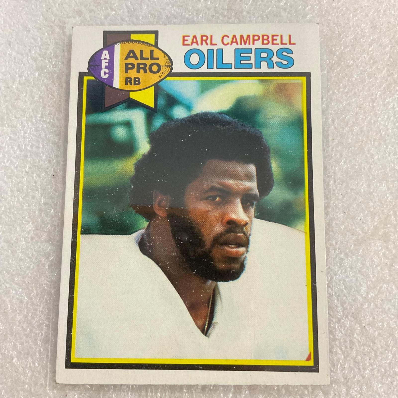 1976-89 Topps Football 10 Card Lot Campbell Kelly 1000 Yard Club - Image 7
