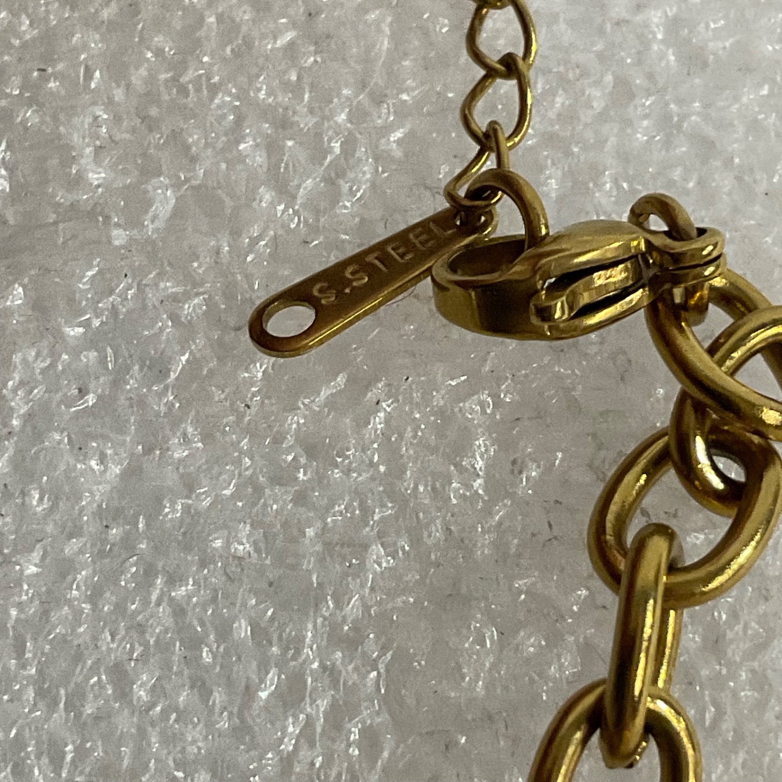 Nautical Themed Gold Tone Chain Bracelet Anklet 8.5 in Fashion Jewelry - Image 3