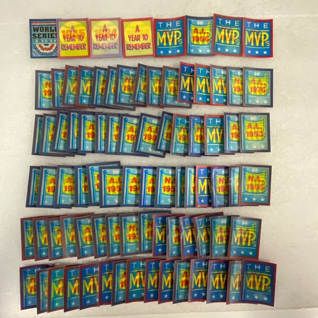 1989-1991 Score The MVPs Lenticular Baseball Card Lot 83 Cards - Image 1