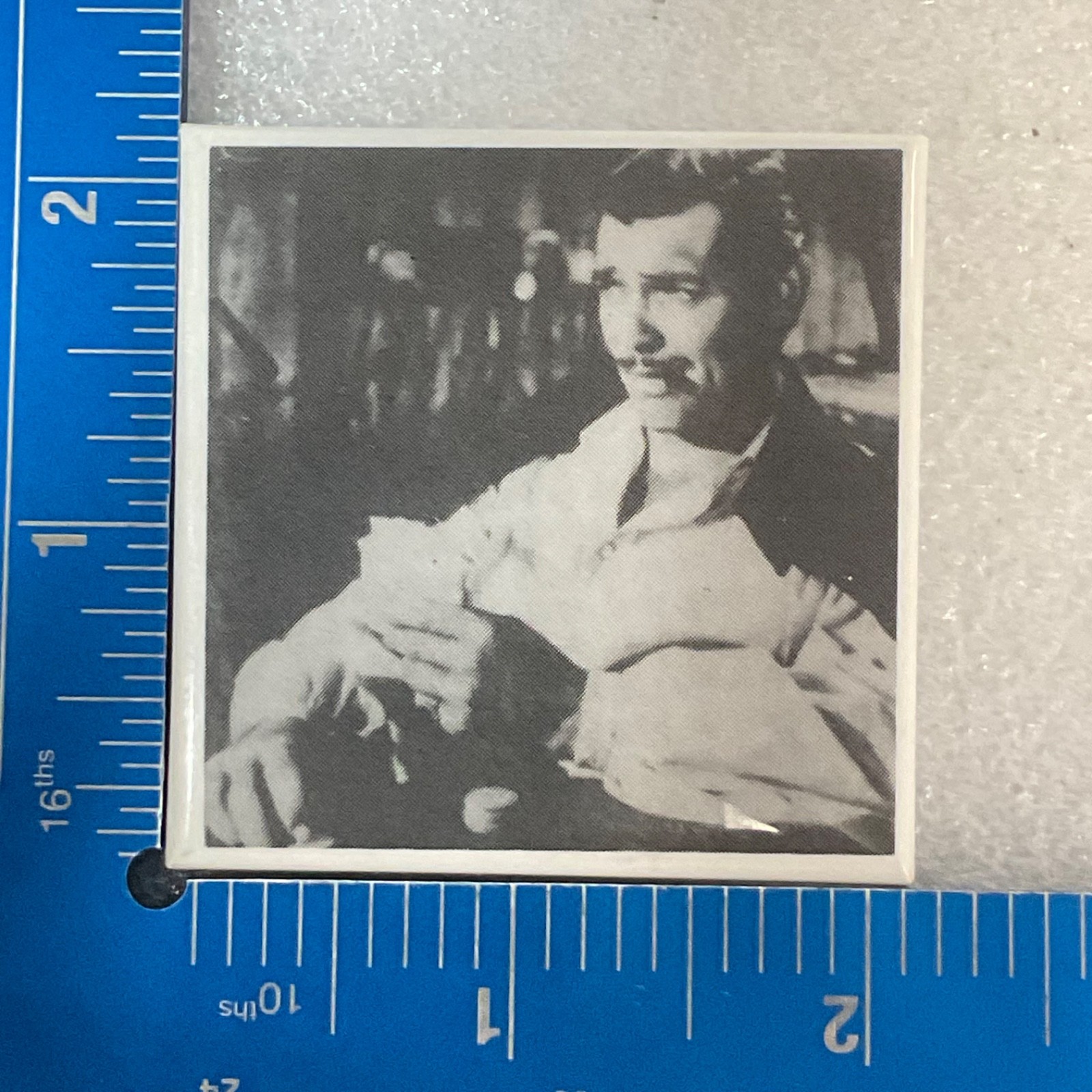 Vintage Cary Grant Pinback Button Black & White Photo Collectible Hollywood Star - Image 3