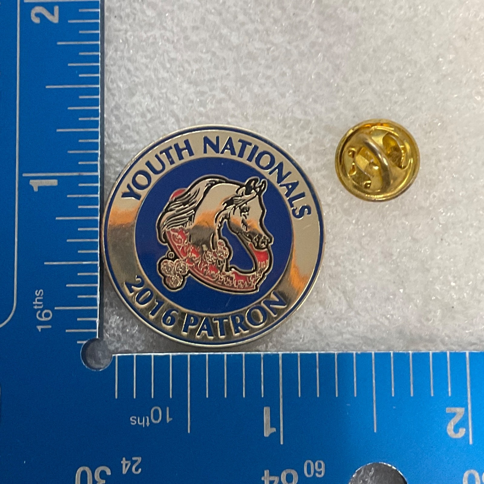 Youth Nationals 2016 Patron Horse Pin 1.25in WinCraft Equestrian Championship - Image 3