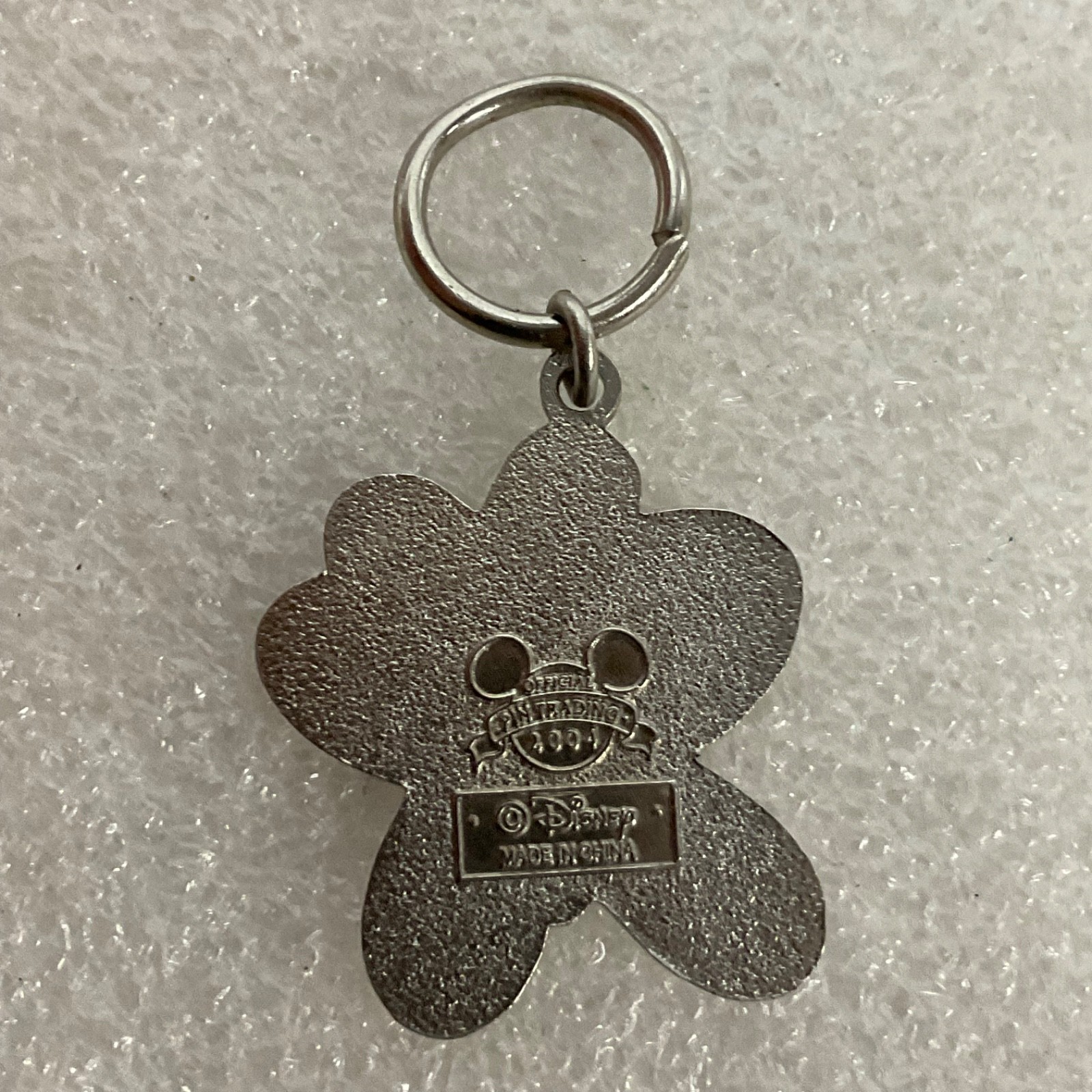 Disney 2004 Silver Tone Butterfly Charm 1in Official Pin Trading Jewelry - Image 2