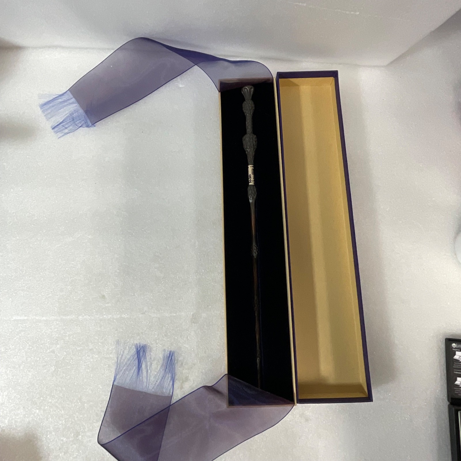 Harry Potter Elder Wand 15in Noble Collection Box Warner Bros 2016 Display - Image 9